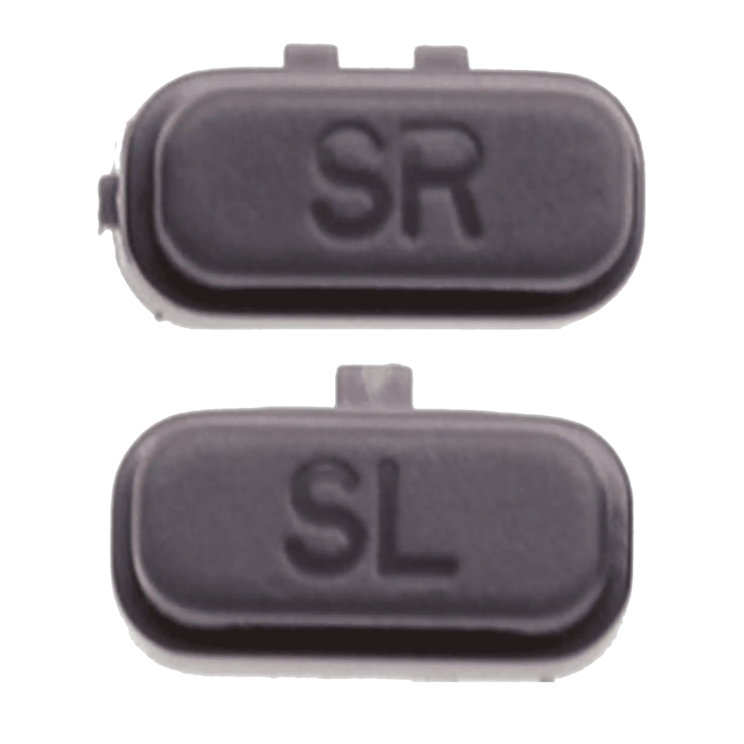 Sr And Sl Switch Button Compatible For Nintendo Switch Joy Con Controller (2 Piece Set) (Black)