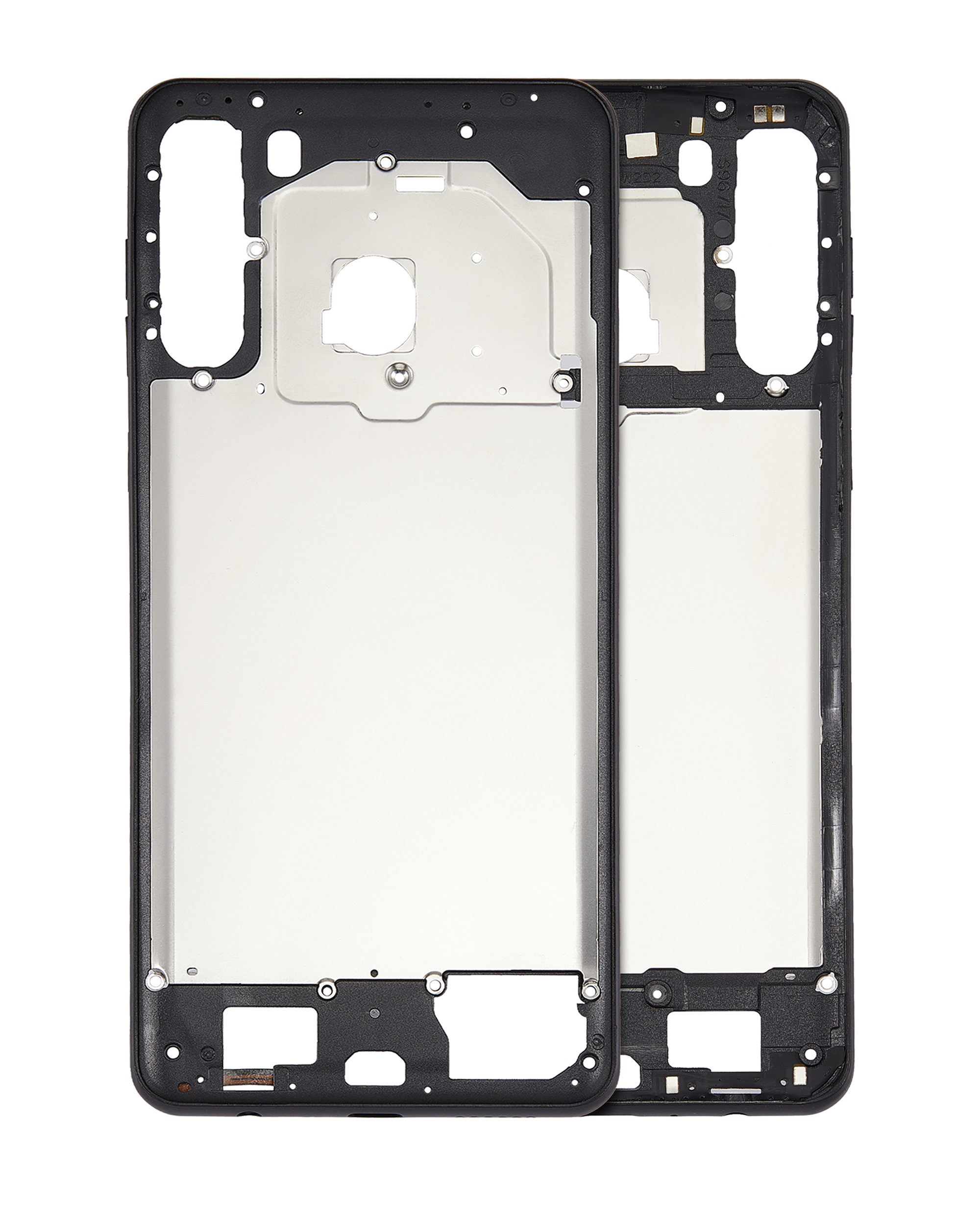 Mid-Frame Housing Compatible For Samsung Galaxy A21 (A215 / 2020) (Black)