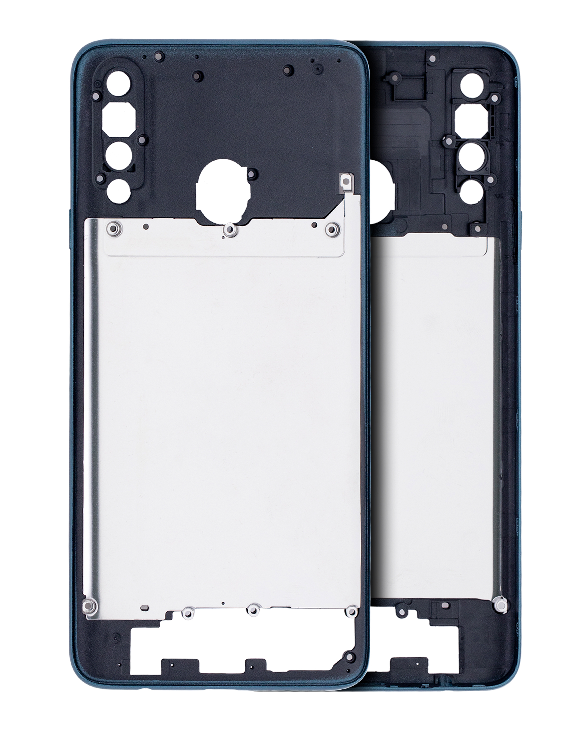 Mid-Frame Housing Compatible For Samsung Galaxy A20S (A207 / 2019) (Aftermarket Plus) (Green)
