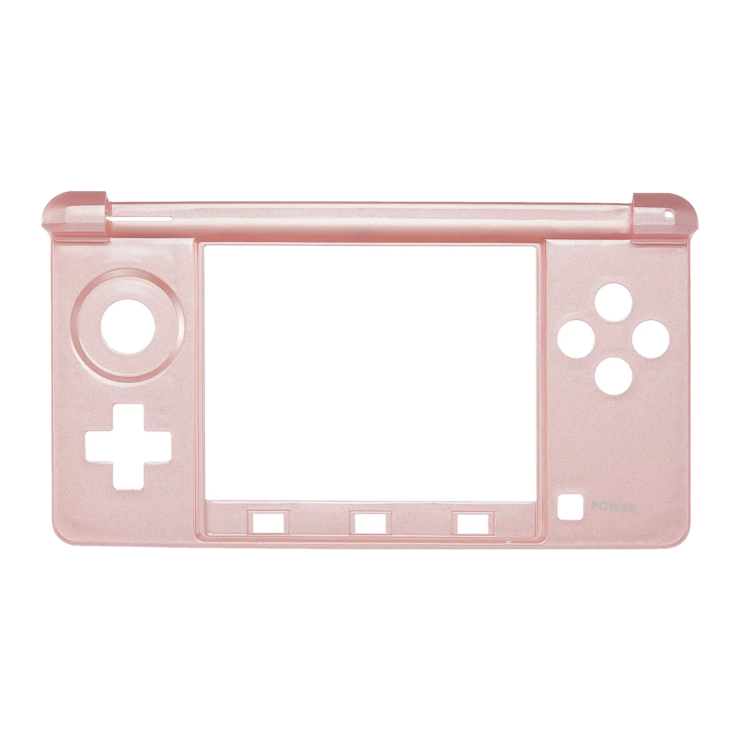 Mid-Frame Housing Compatible For Nintendo 3Ds (Coral)