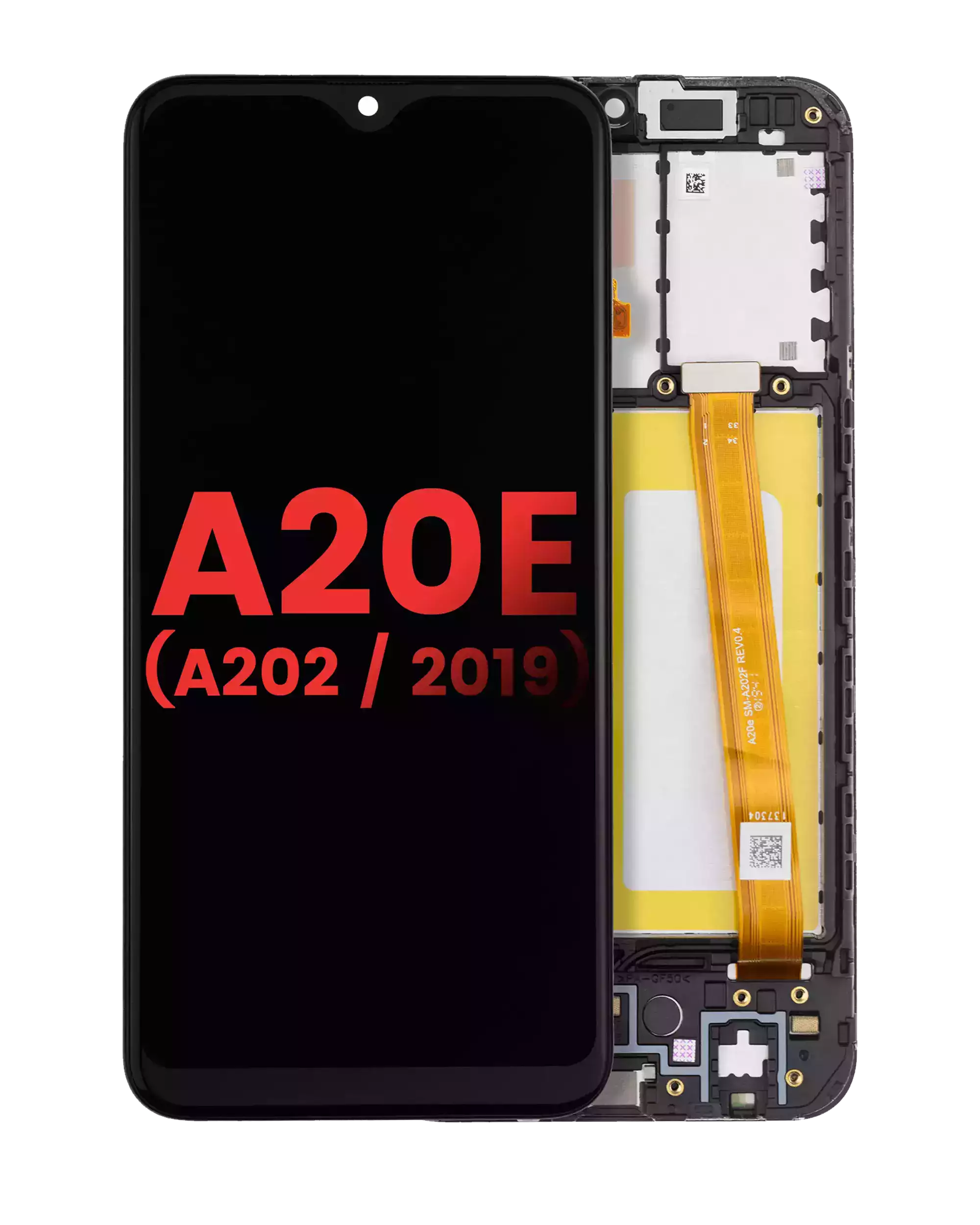 Lcd Assembly With Frame Compatible For Samsung Galaxy A20E (A202 / 2019) (Aftermarket Plus) (All Colors)