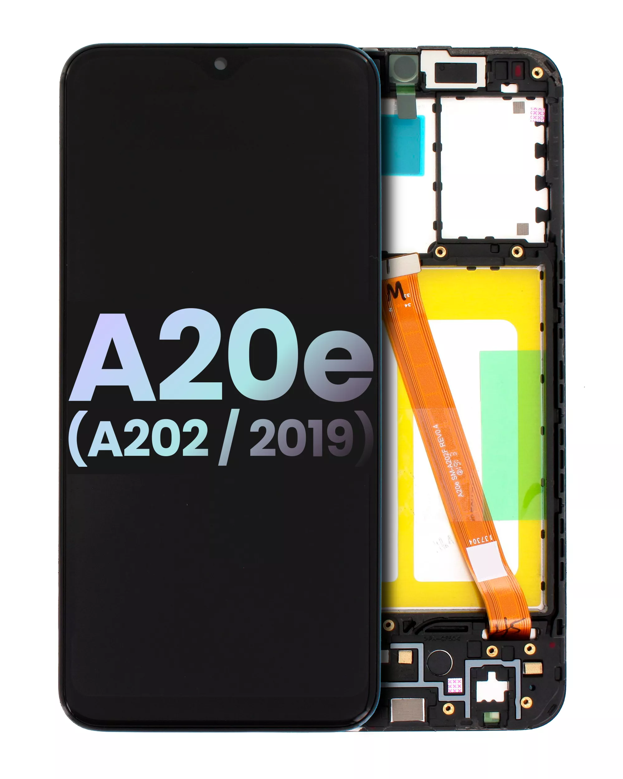Lcd Assembly With Frame Compatible For Samsung Galaxy A20E (A202 / 2019) (Service Pack) (All Colors)