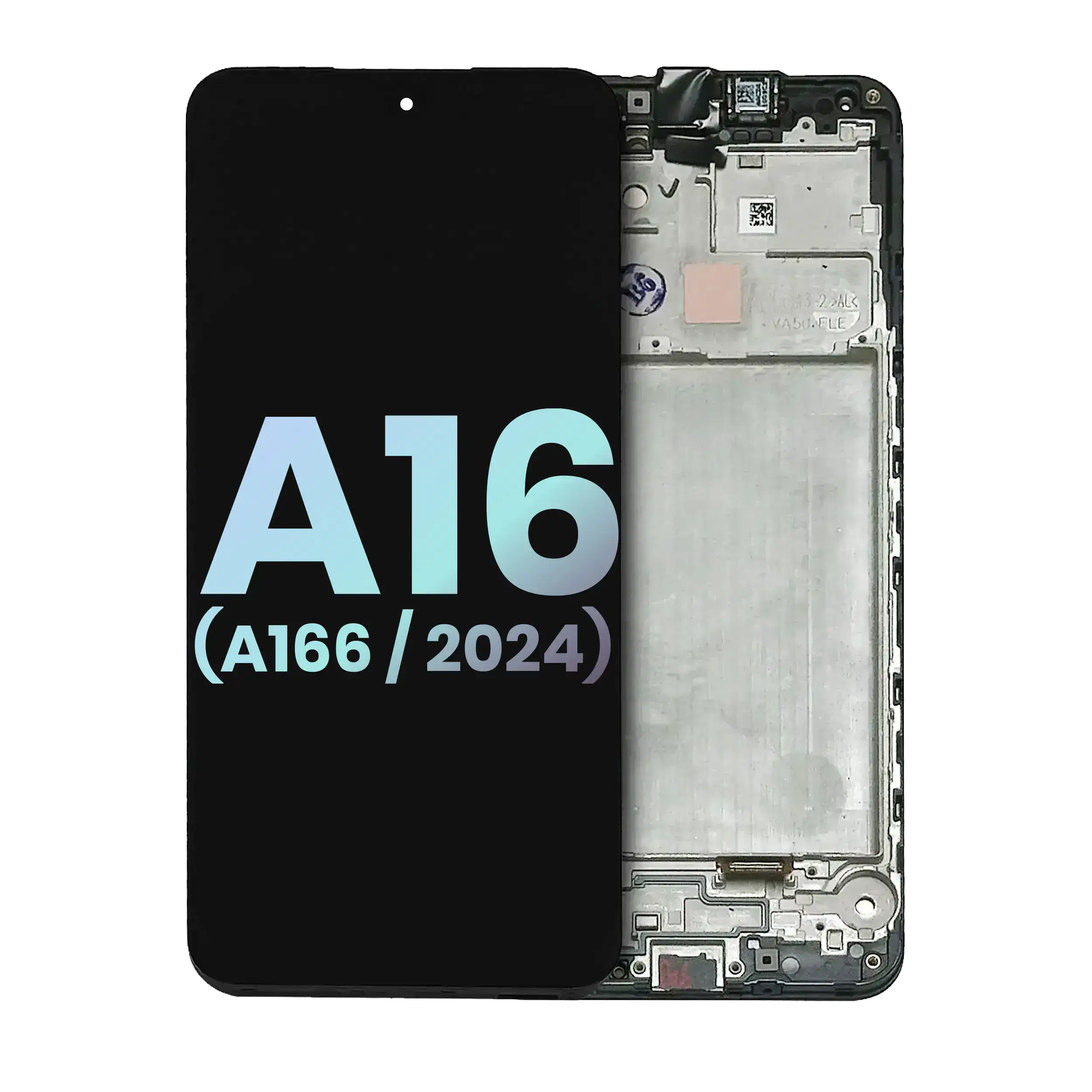 Oled Assembly With Frame Compatible For Samsung Galaxy A16 5G (A166 / 2024) (Service Pack) (All Colors)
