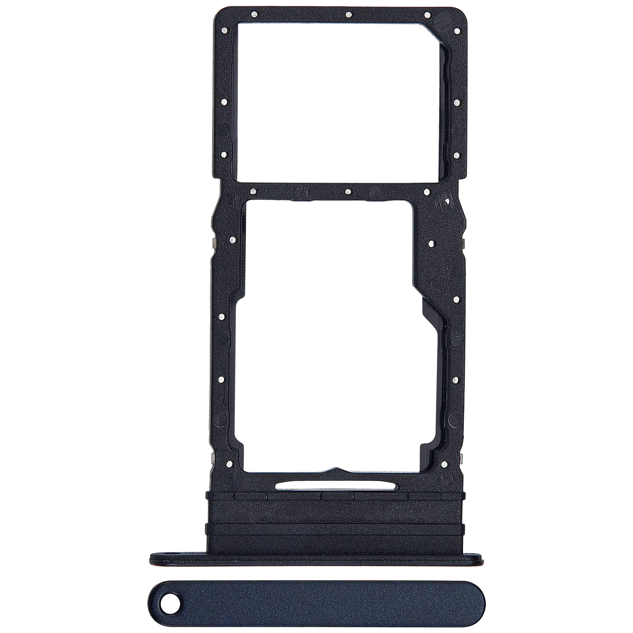 Dual Sim Card Tray Compatible For Samsung Galaxy A16 5G (A166 / 2024) (Premium) (Blue Black)