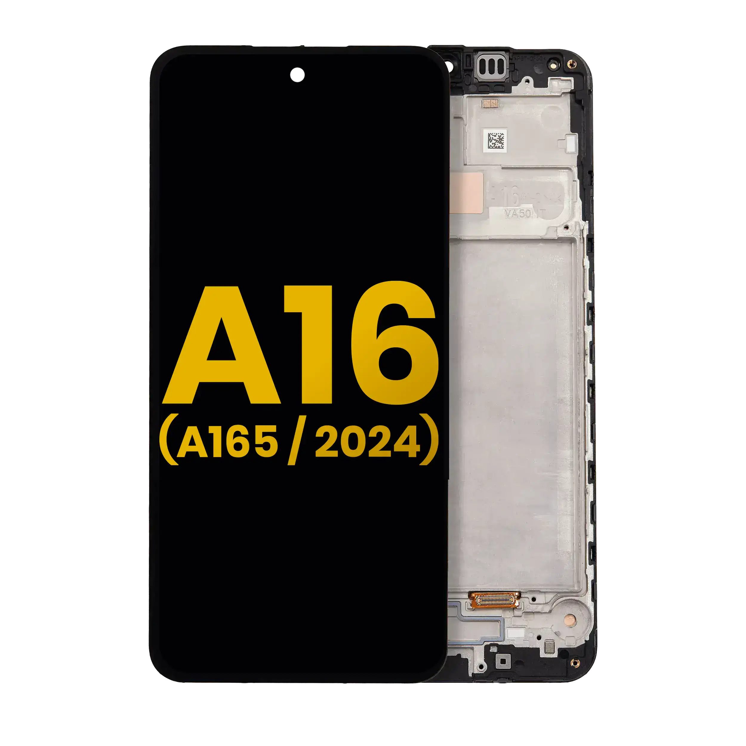 Oled Assembly With Frame Compatible For Samsung Galaxy A16 4G (A165 / 2024) (Refurbished) (All Colors)