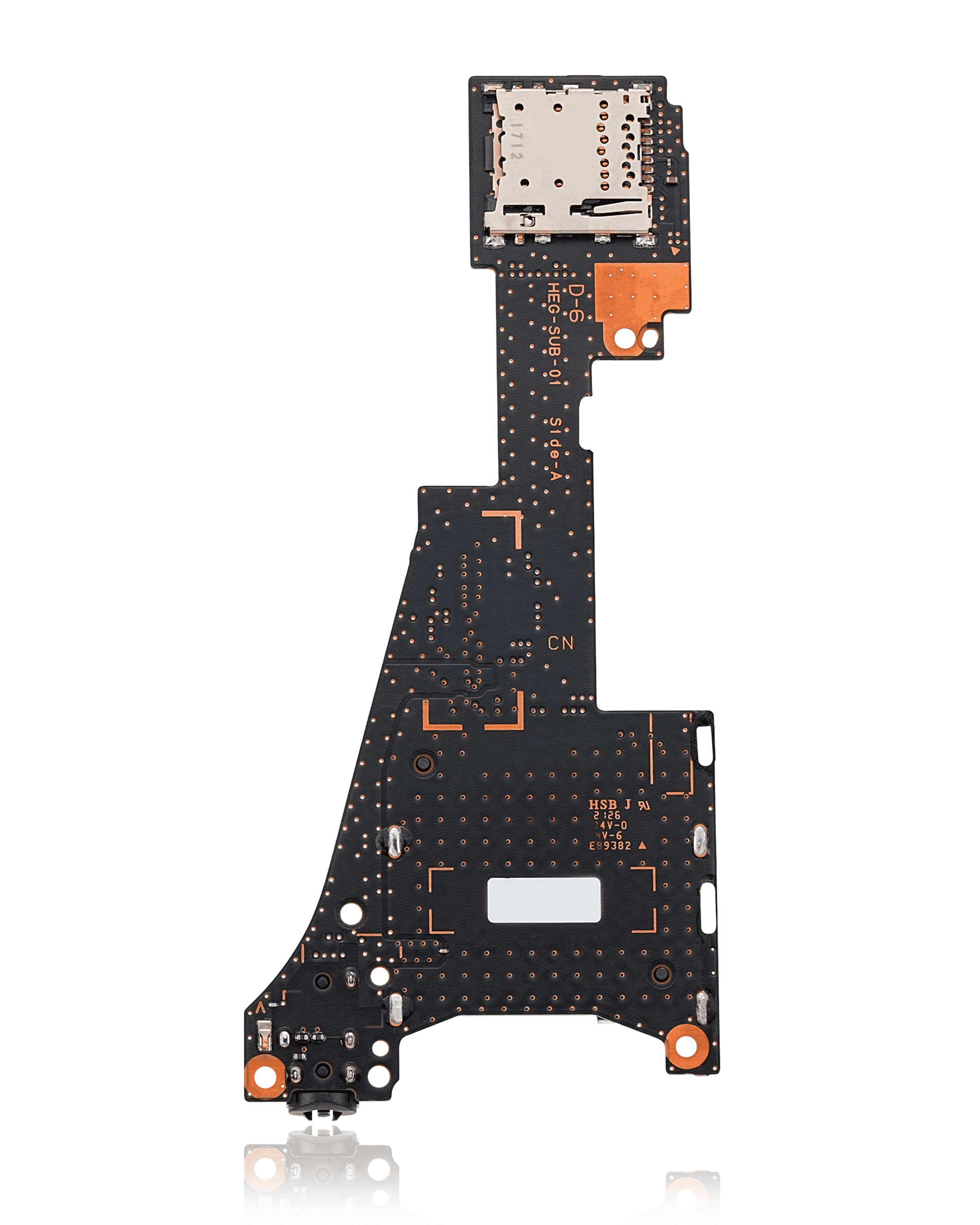 Headphone Jack / Game Cartridge / Micro Sd Card Reader Board For Nintendo Switch Oled