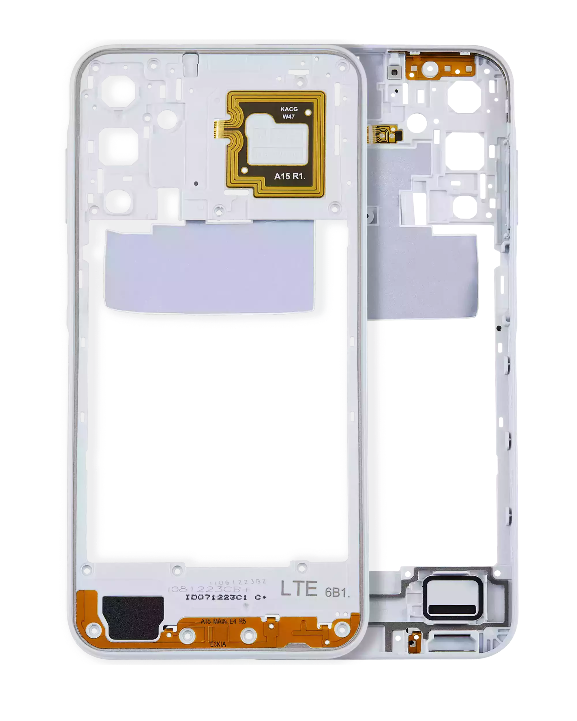 Mid-Frame Housing Compatible For Samsung Galaxy A15 5G (A156 / 2023) (Magical Blue)