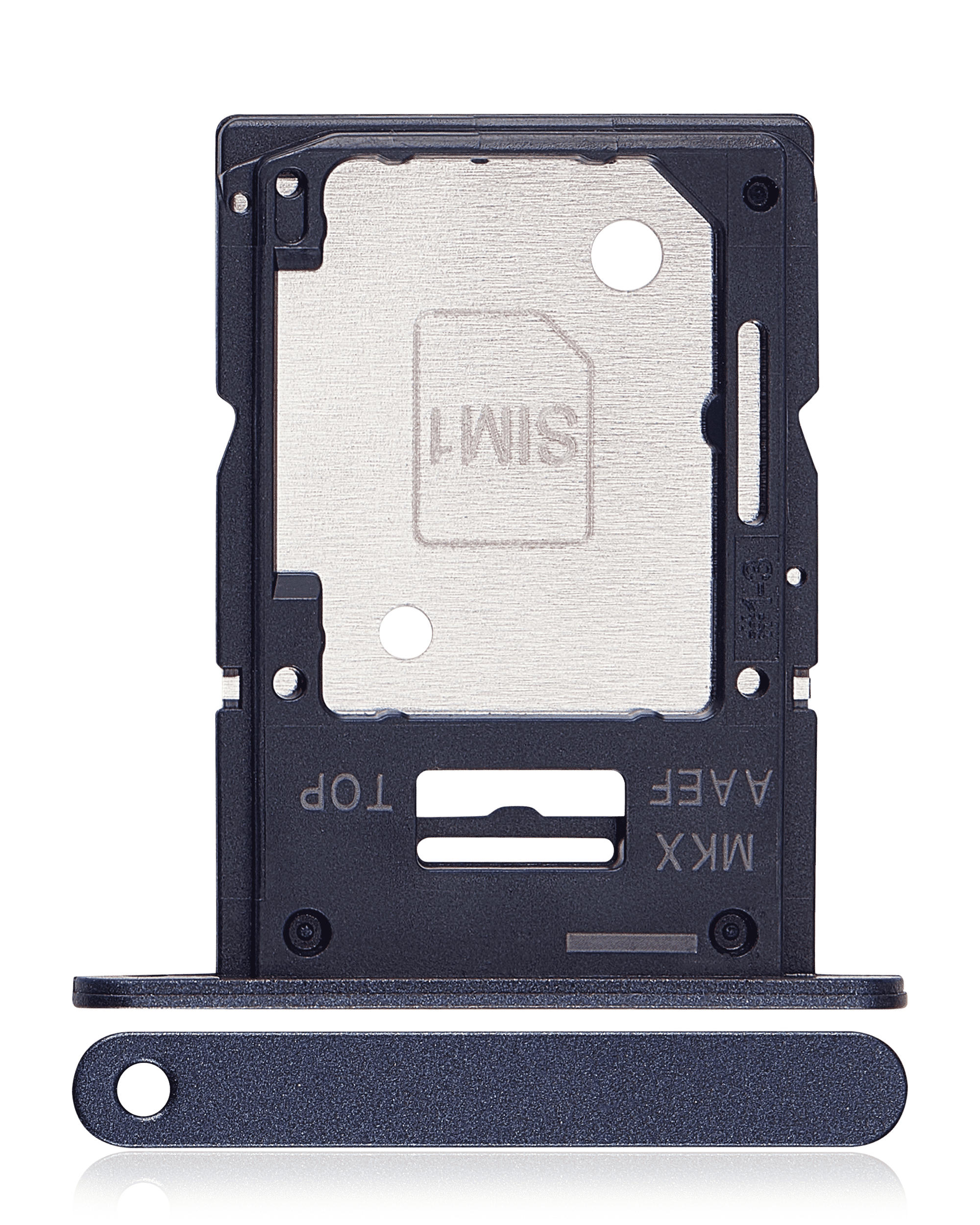 Single Sim Card Tray Compatible For Samsung Galaxy A15 5G (A156 / 2023) (Brave Black)