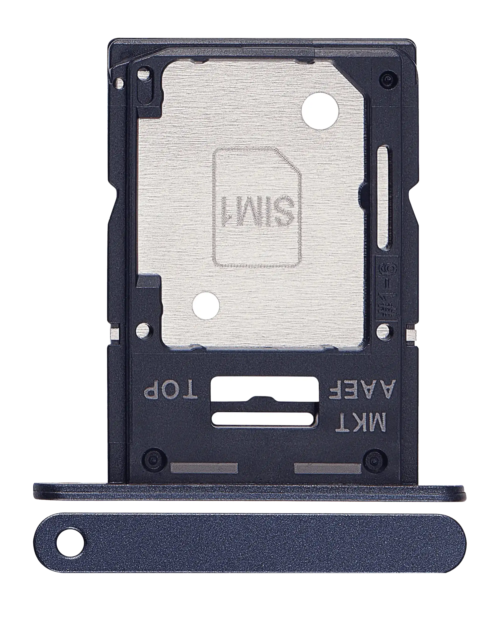 Dual Sim Card Tray Compatible For Samsung Galaxy A15 5G (A156 / 2023) (Brave Black)
