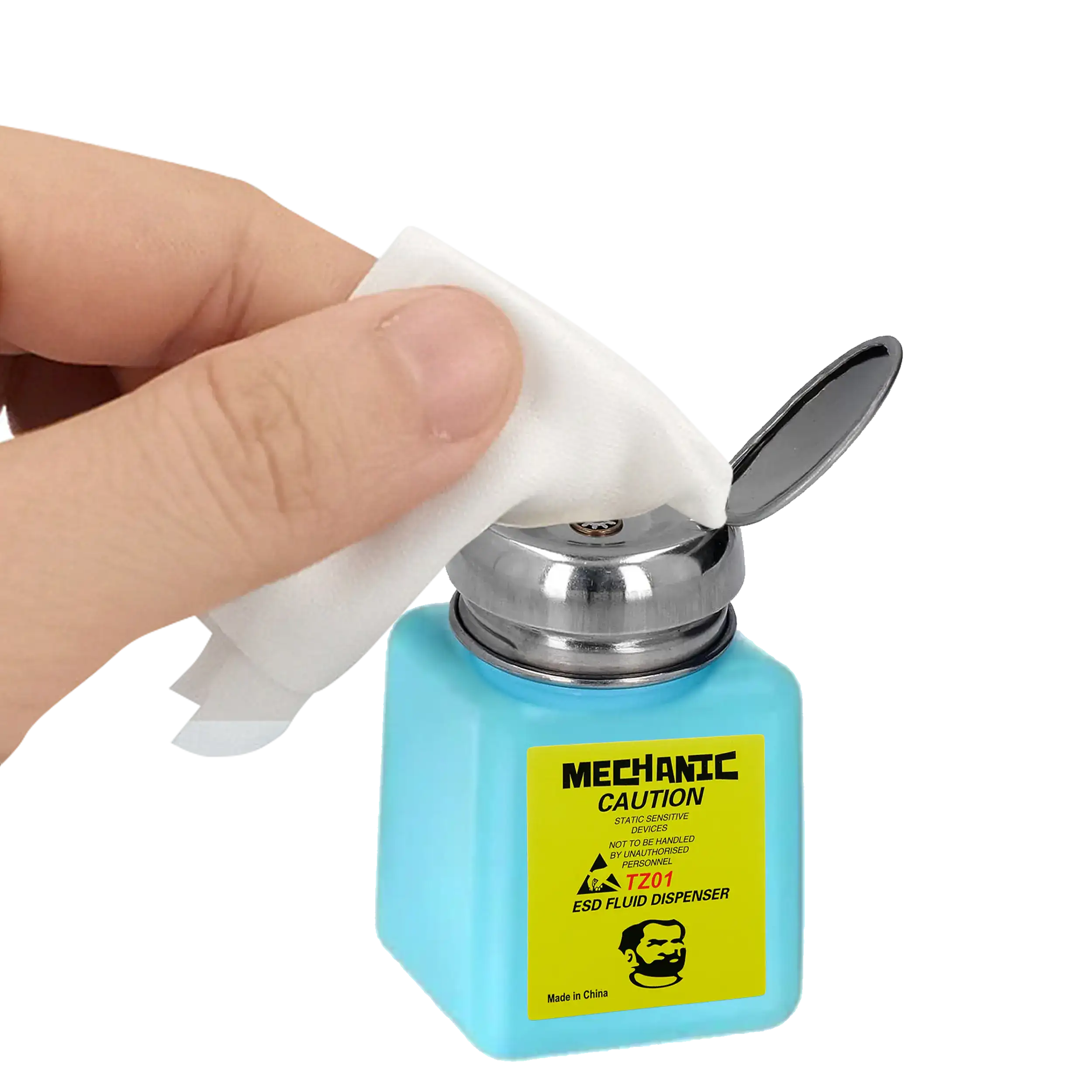 Alcohol Dispenser Pump 100 Ml (Short) (Mechanic)