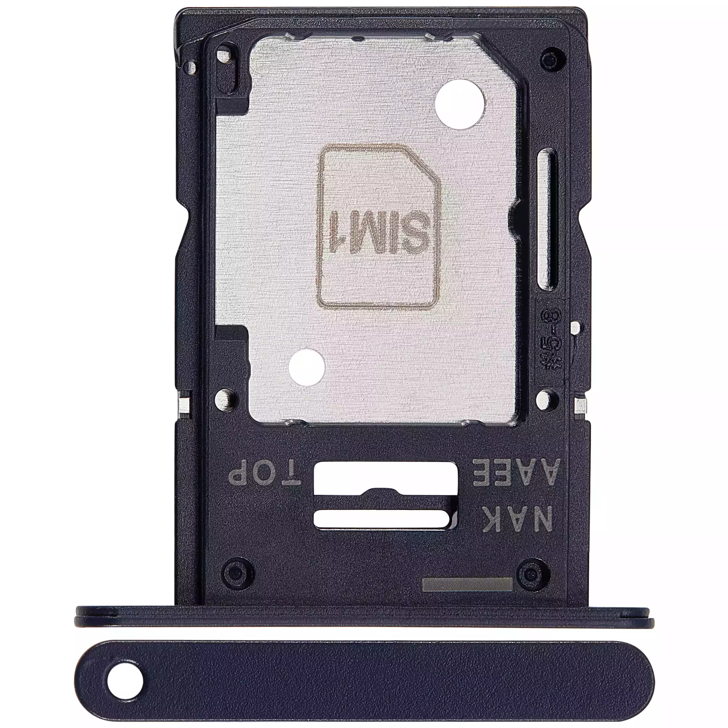 Single Sim Card Tray Compatible For Samsung Galaxy A15 (A155 / 2023) (Brave Black)