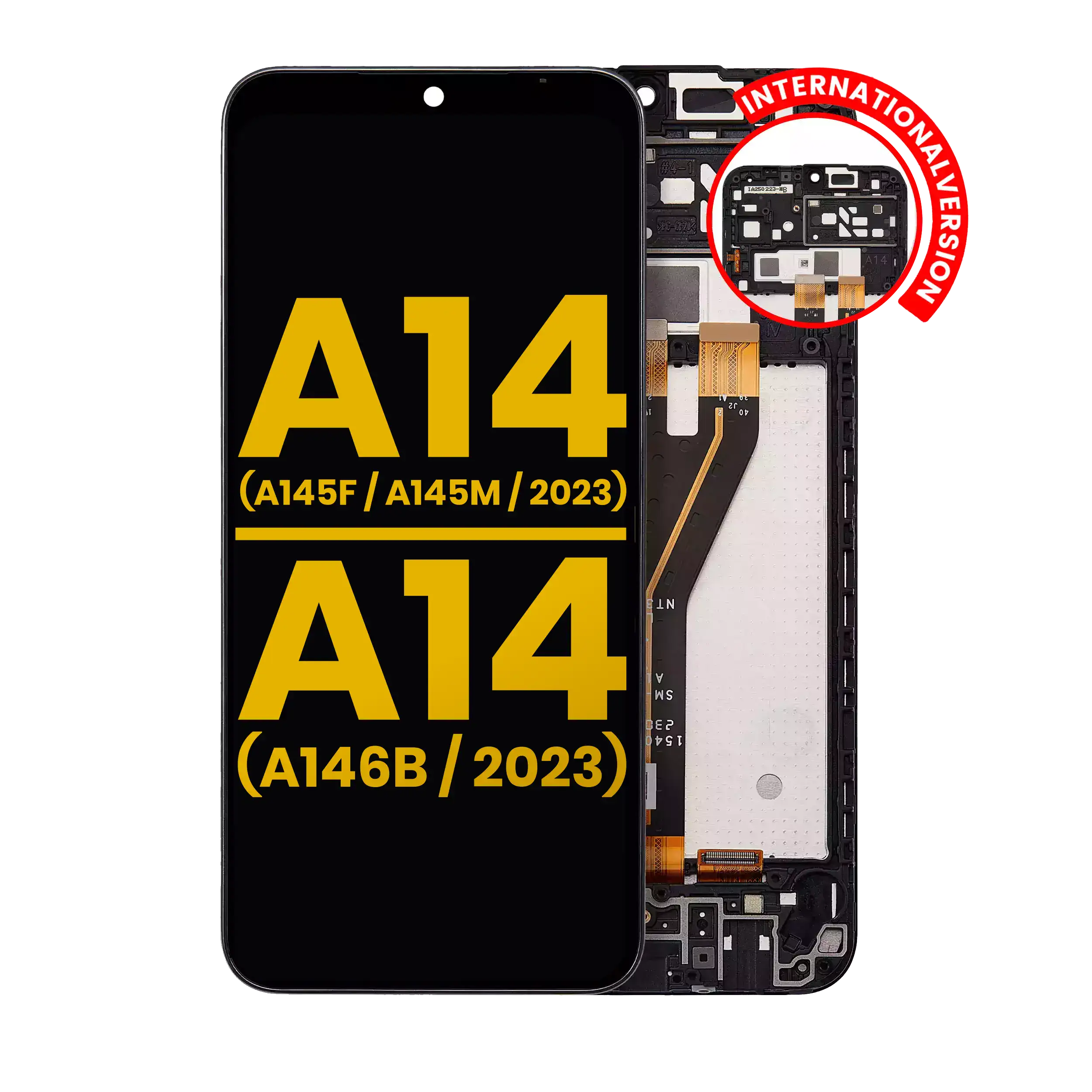Lcd Assembly With Frame For Samsung Galaxy A14 4G/5G (2023) - Refurbished