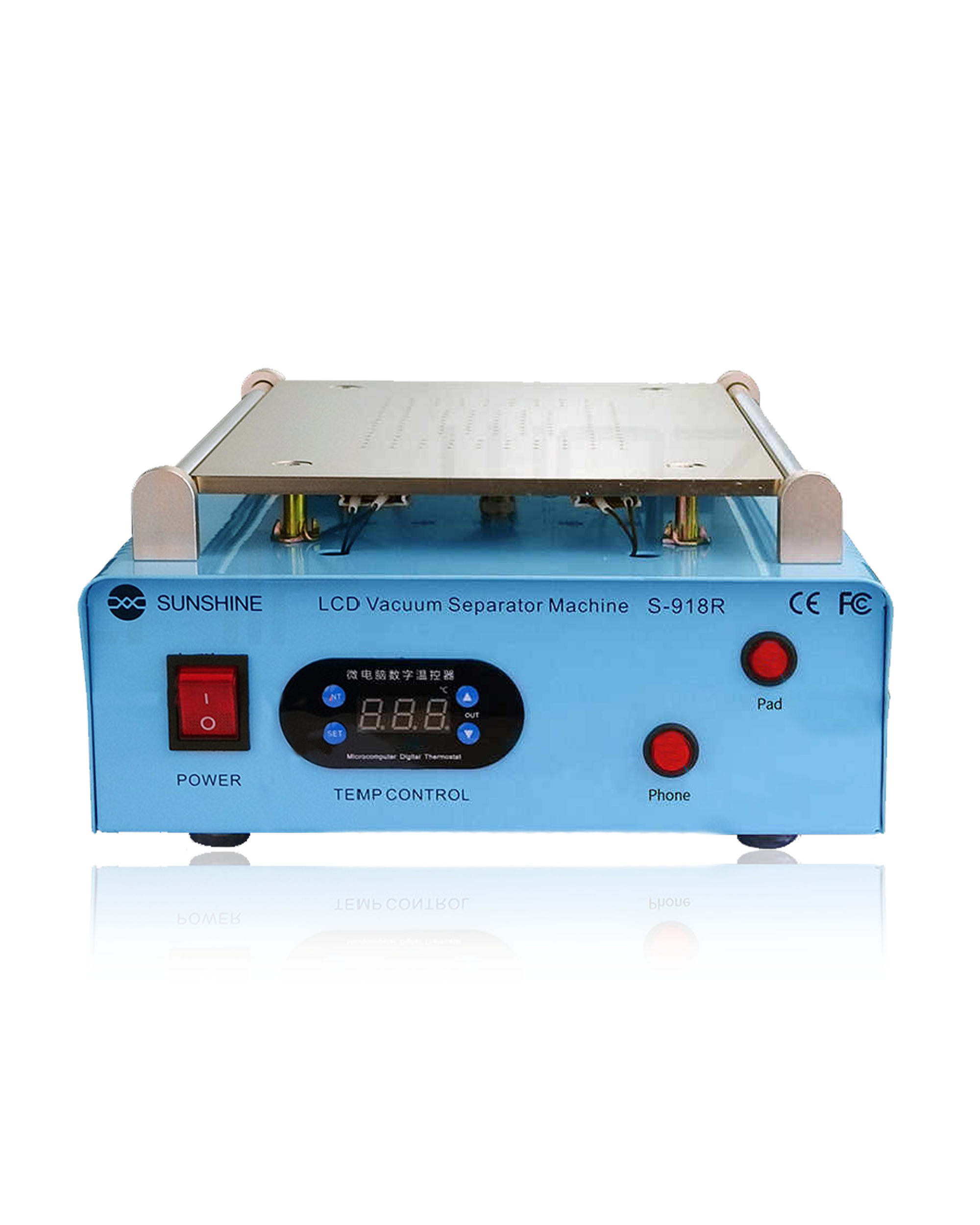Lcd Screen Separator Machine With Built-In Vacuum Pump (S-918R) (110V) (Sunshine)