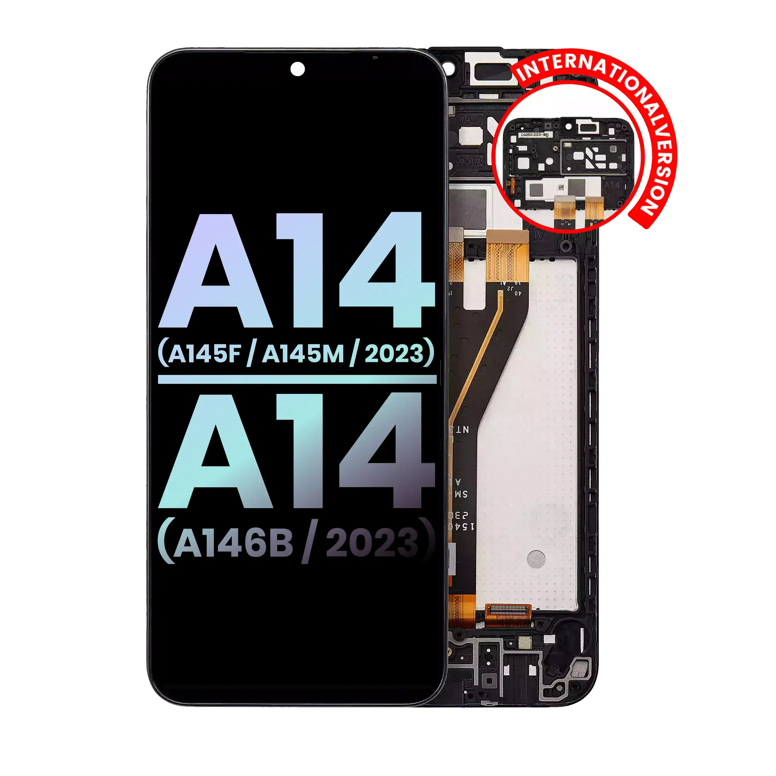 Lcd Assembly With Frame For Samsung Galaxy A14 4G/5G (2023) - Compatible With All Colors