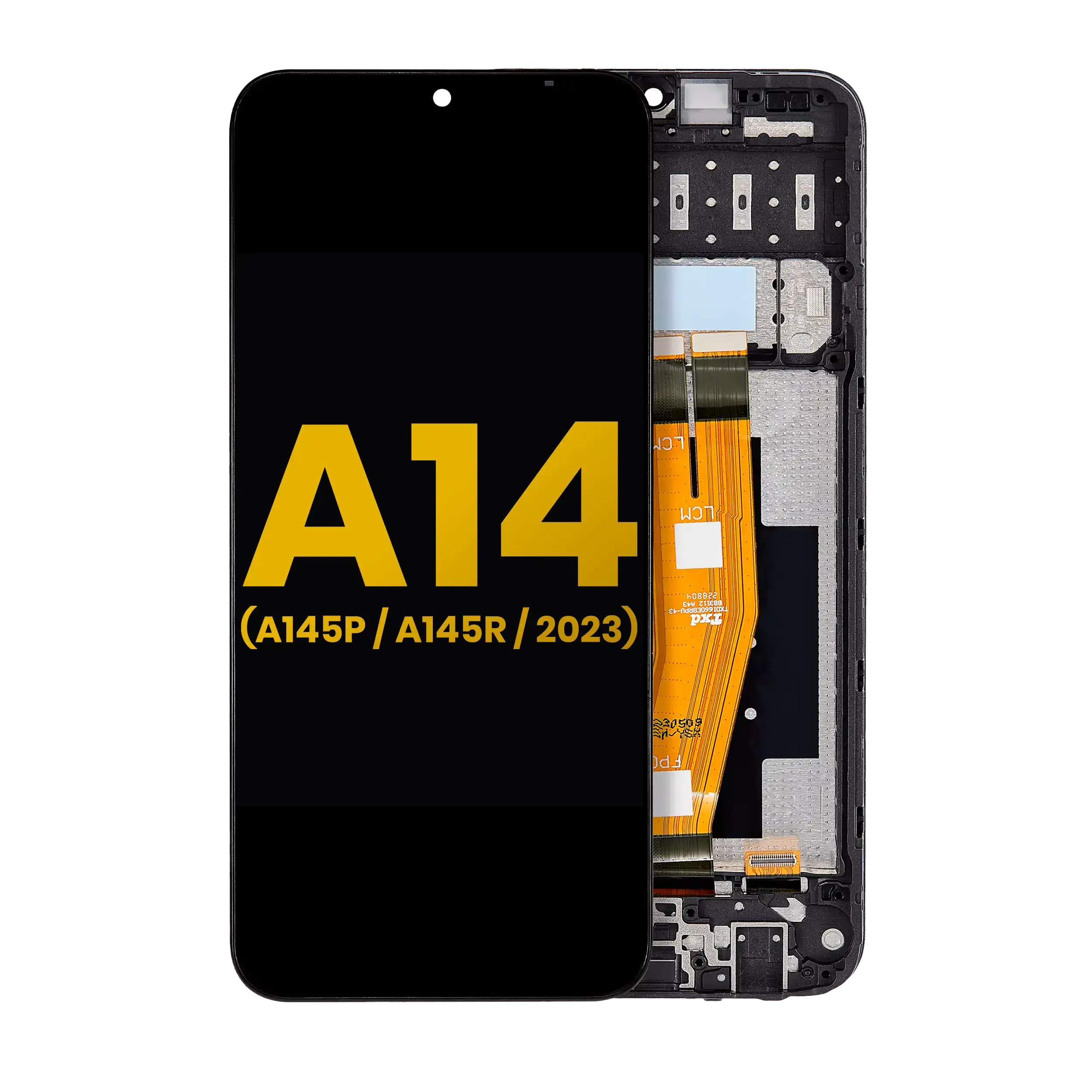 Lcd Assembly With Frame Compatible For Samsung Galaxy A14 4G (A145P / A145R / 2023) (Refurbished) (All Colors)