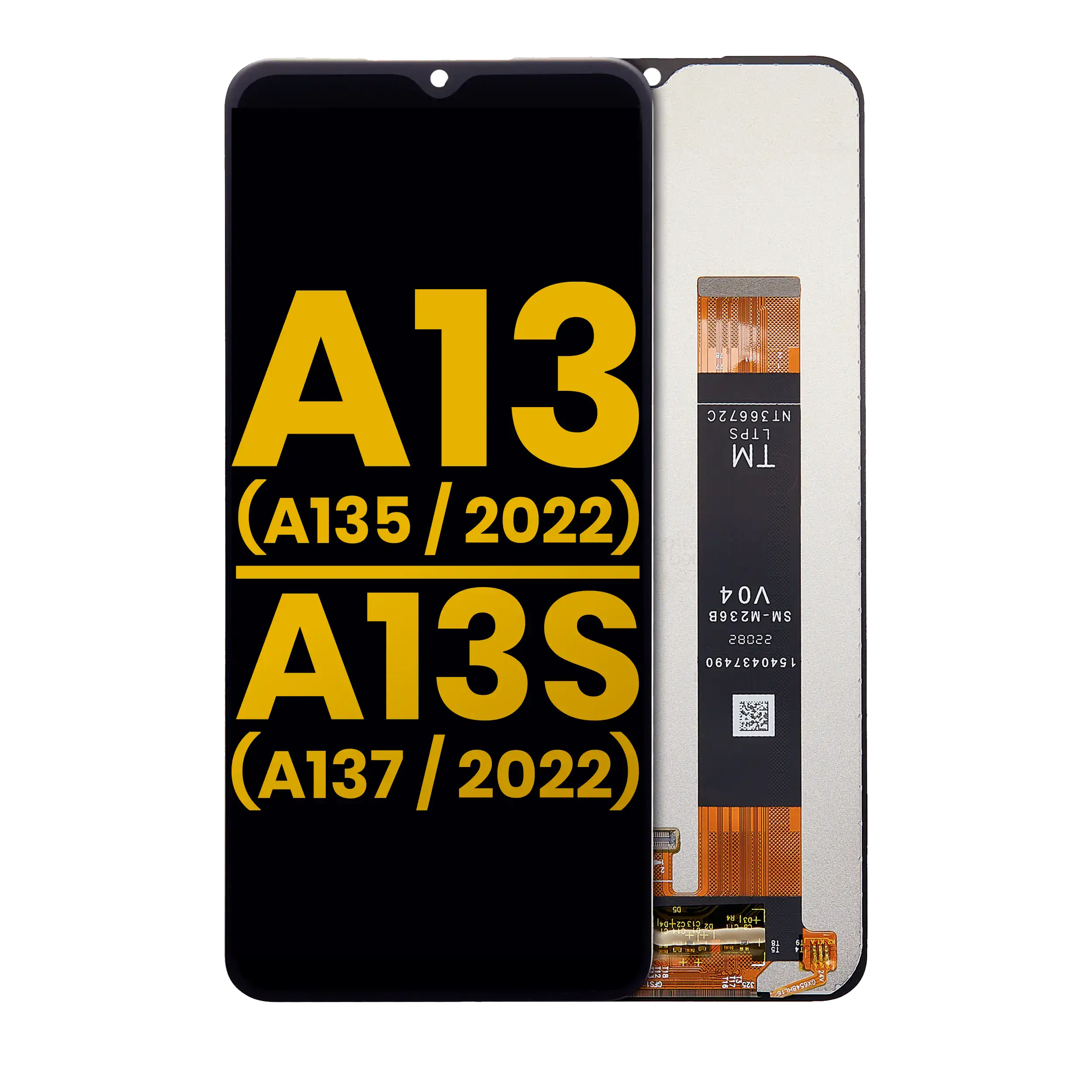 Lcd Assembly Without Frame Compatible For Samsung Galaxy A13 4G (A135 / 2022) / A13S (A137 / 2022) (Refurbished) (All Colors)