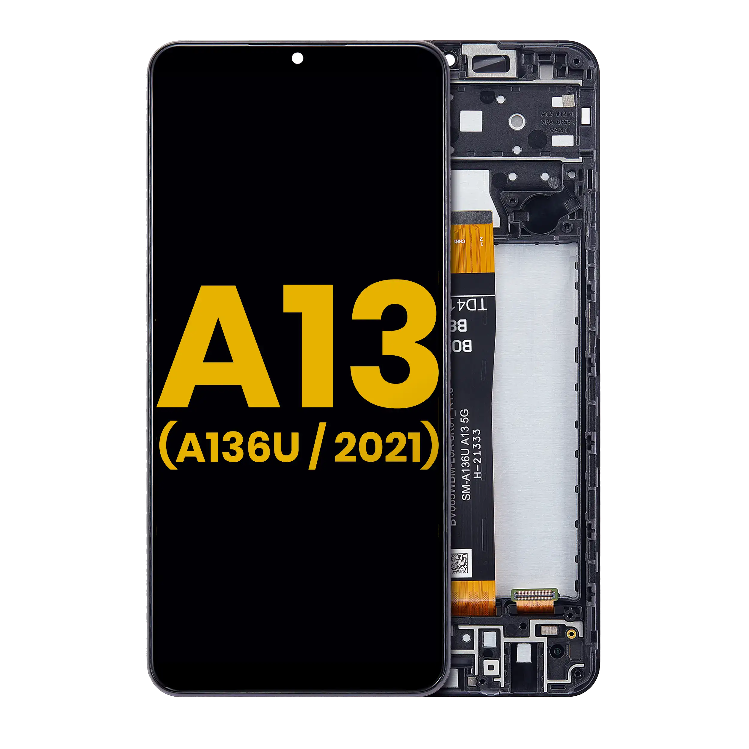 Lcd Assembly With Frame Compatible For Samsung Galaxy A13 5G (A136U / 2021) (Refurbished) (All Colors)