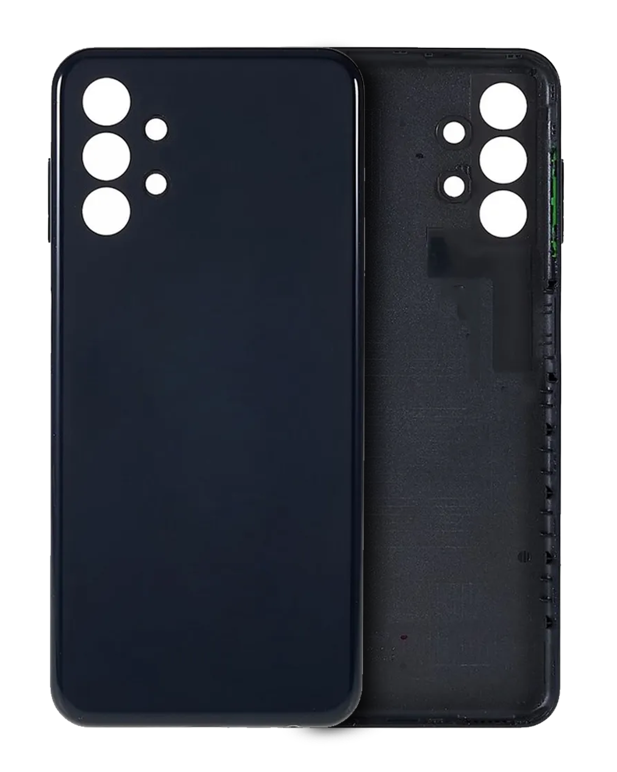 Back Cover Glass Compatible For Samsung Galaxy A13 (A135 / 2022) (Aftermarket Plus) (Black)