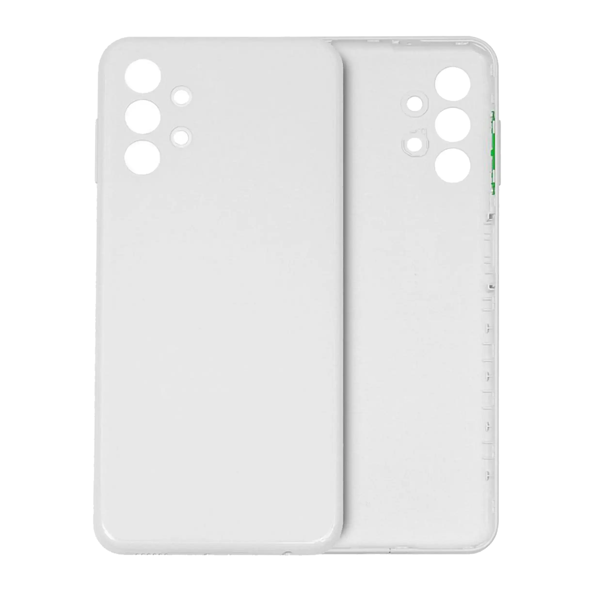 Back Cover Glass  Compatible For Samsung Galaxy A13 4G (A135 / 2022) (Service Pack) (White)