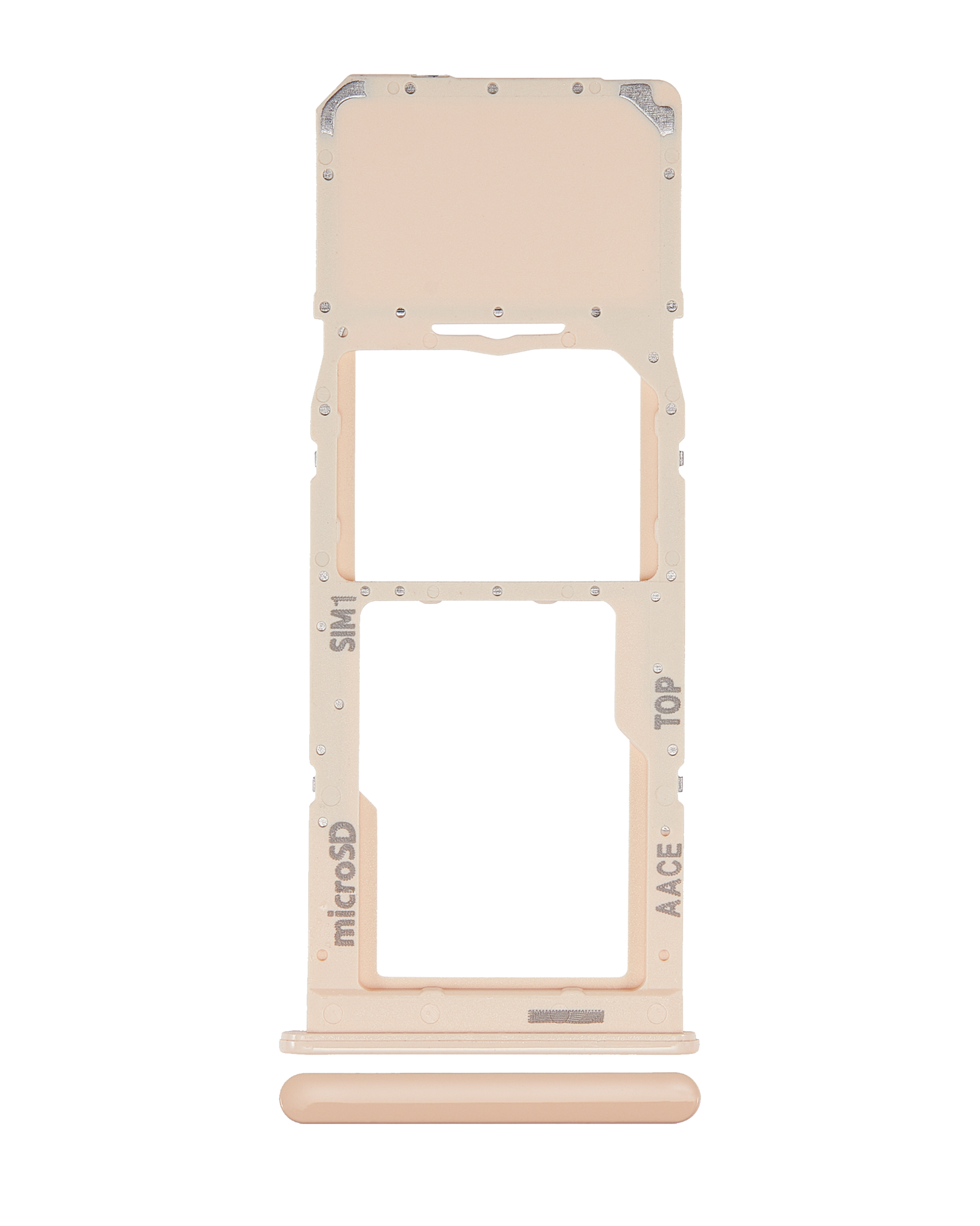 Single Sim Card Tray Compatible For Samsung Galaxy A13 (A135 / 2022) (Peach)