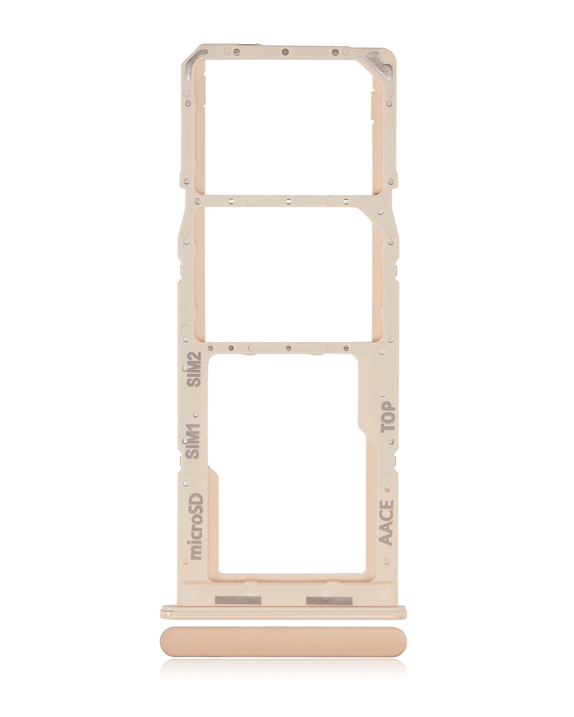 Dual Sim Card Tray Compatible For Samsung Galaxy A13 (A135 / 2022) (Peach)