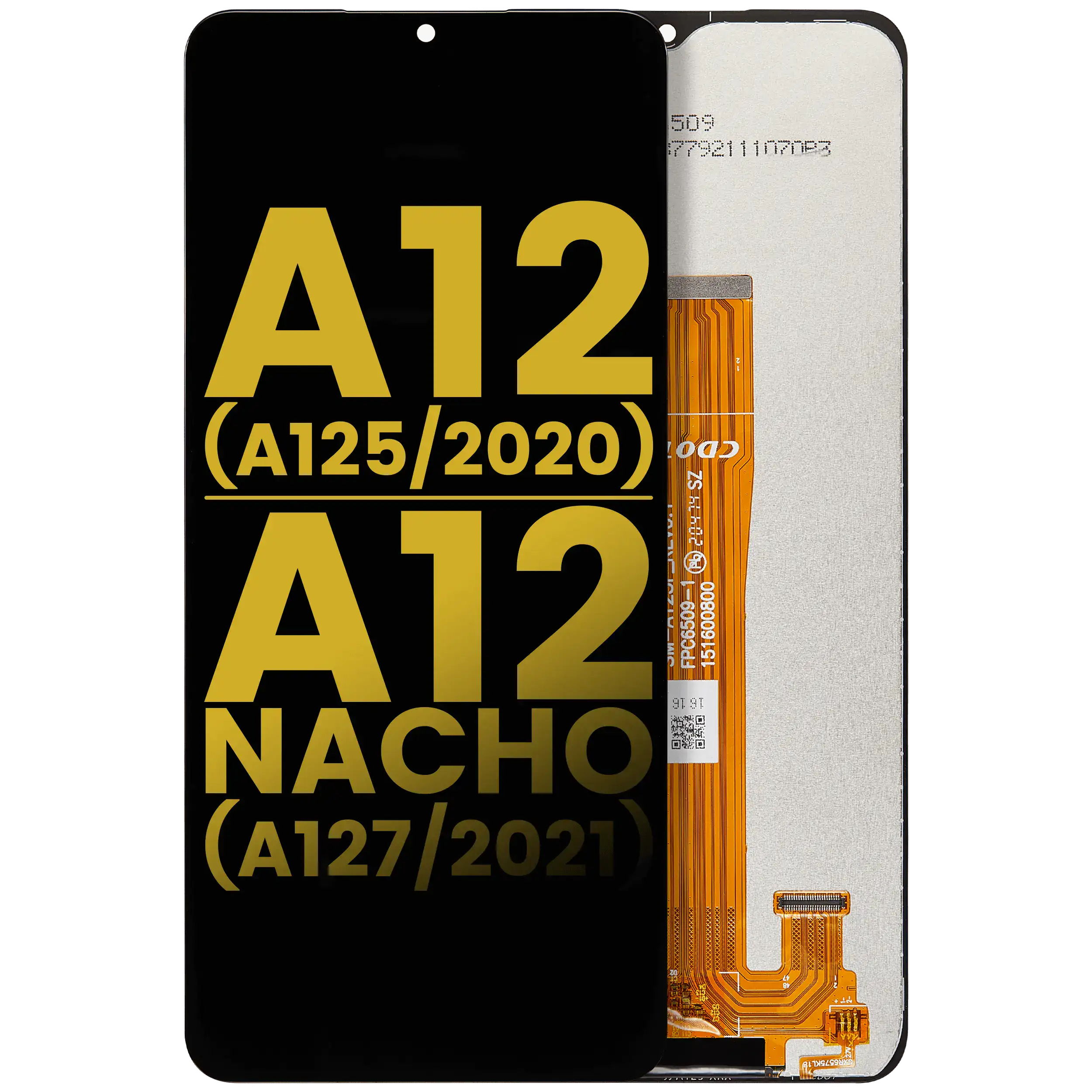 Lcd Assembly Without Frame Compatible For Samsung Galaxy A12 (A125 / 2020) / A12 Nacho (A127 / 2021) (Refurbished) (All Colors)