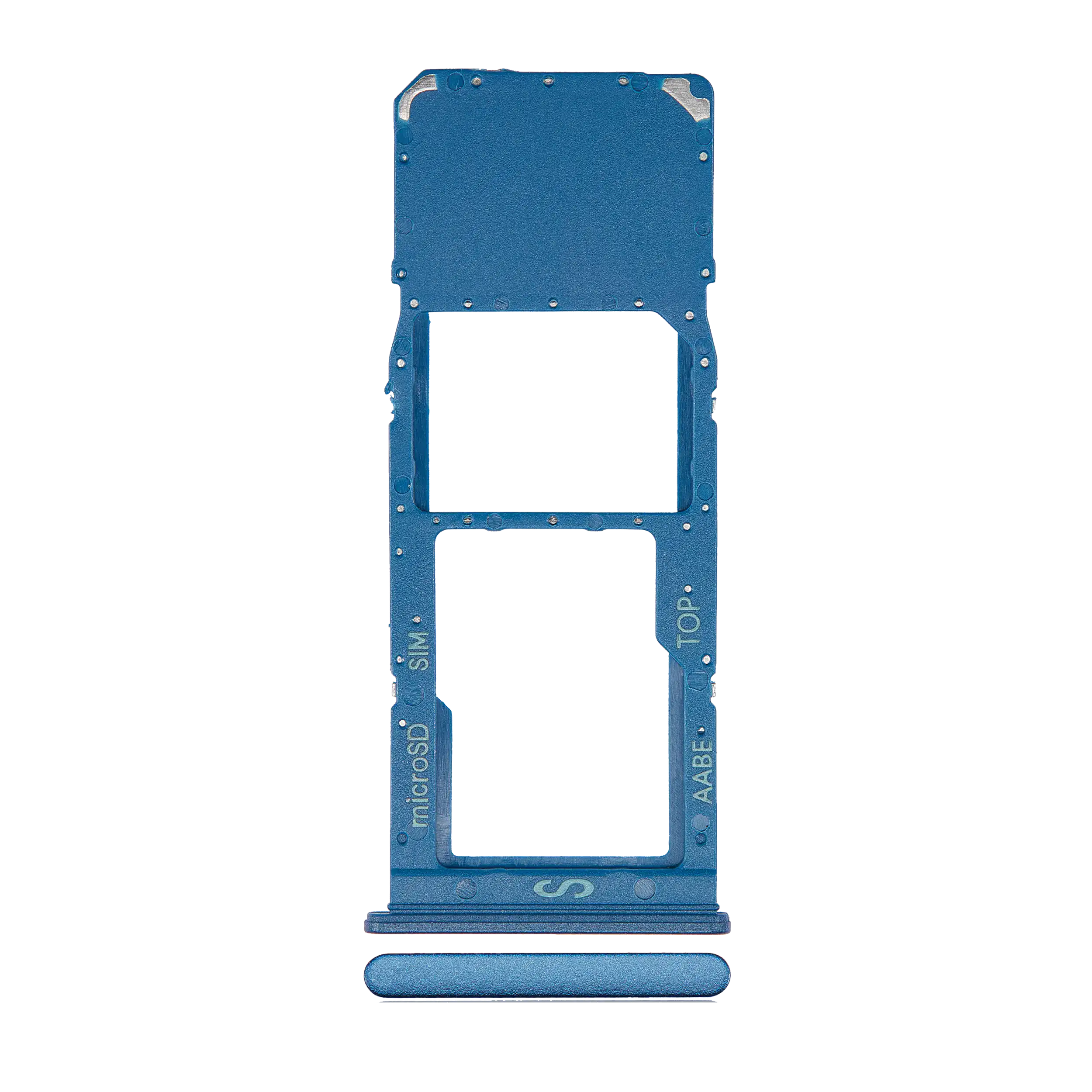 Single Sim Card Tray Compatible For Samsung Galaxy A12 (A125 / 2020) (Blue)