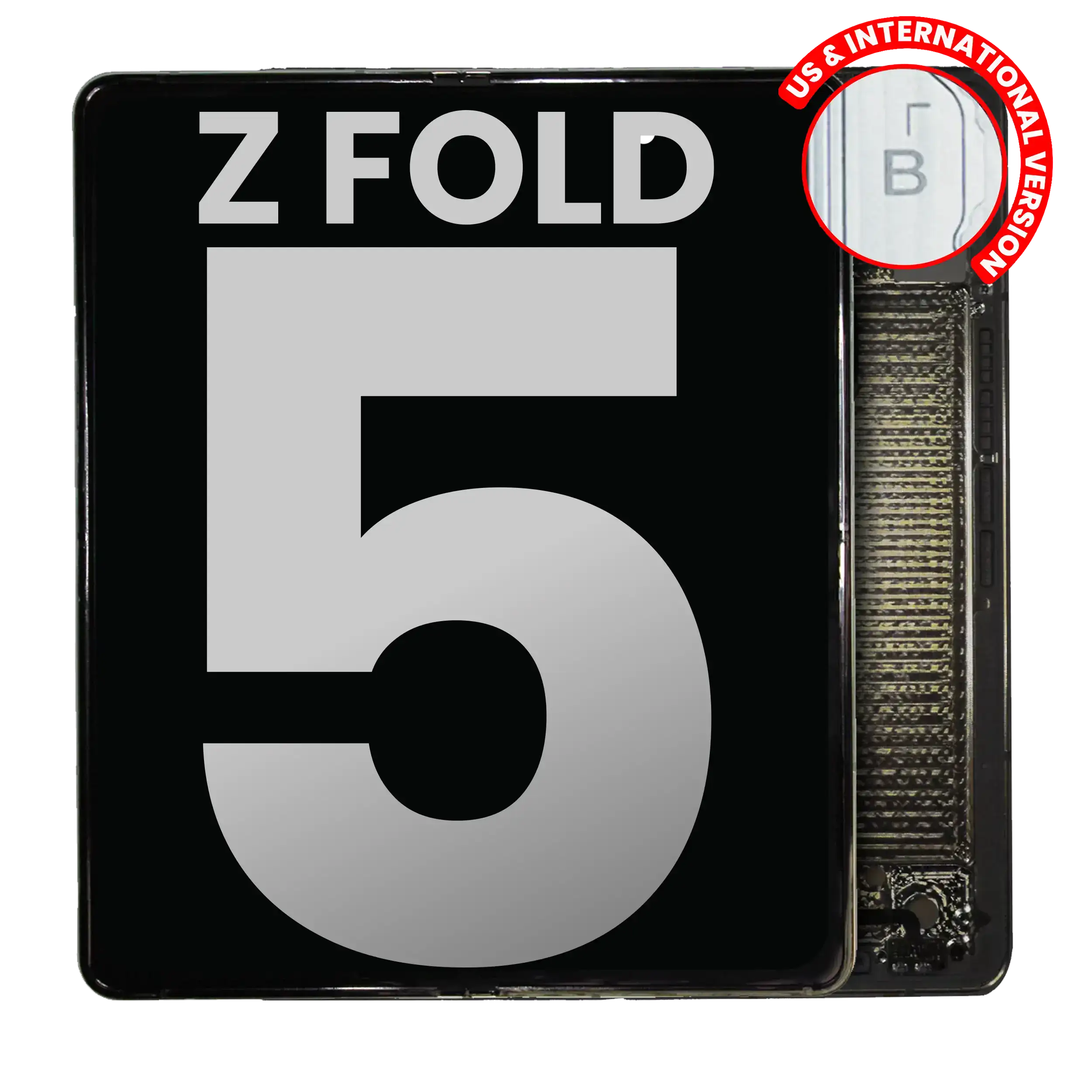 Inner Oled Assembly With Frame Compatible For Samsung Galaxy Z Fold 5 5G (Us & International) (Used  Pull: Grade B/C) (Cream)