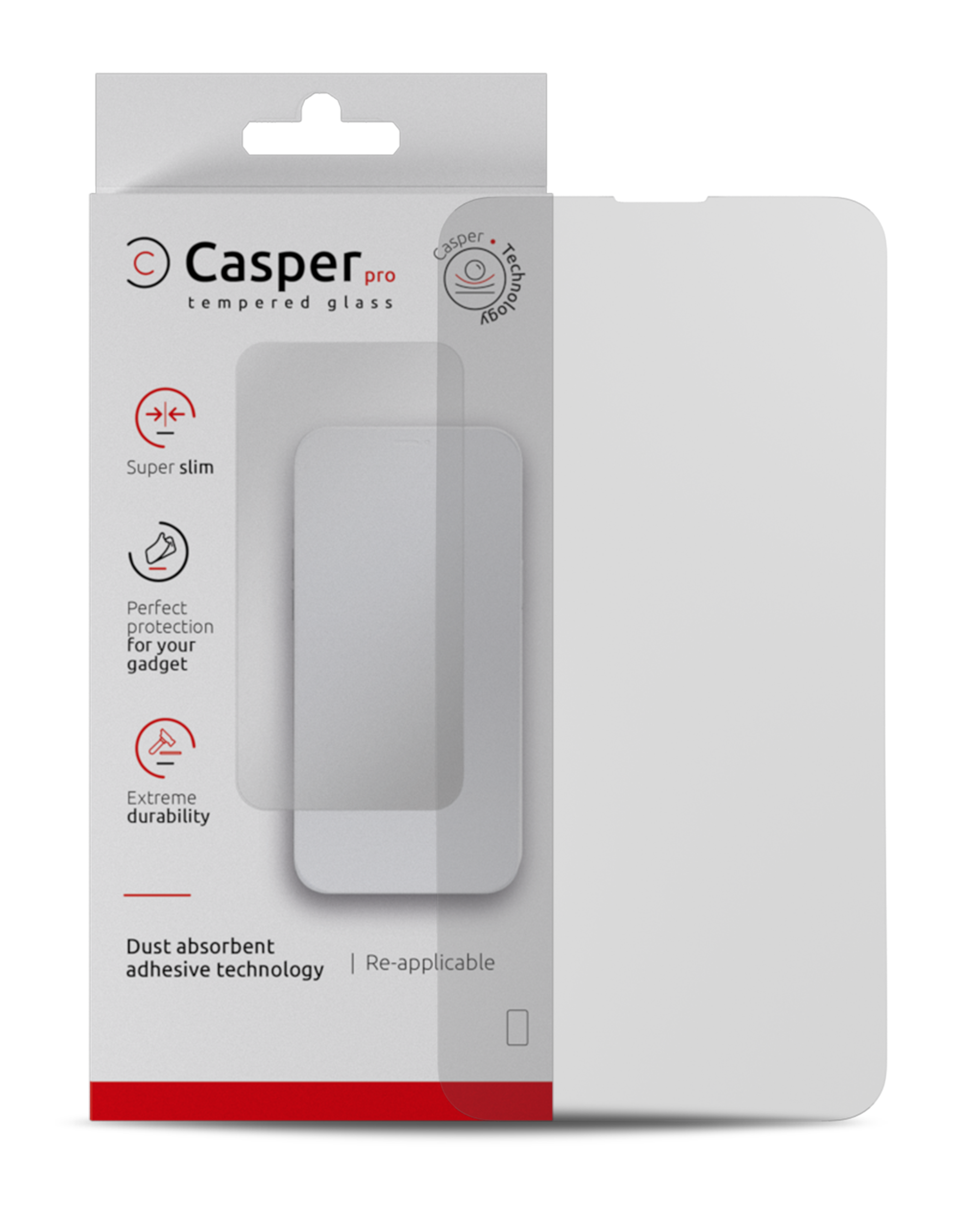 Casper Pro Screen Protector Compatible For Iphone 13 Mini (Retail Pack) (Matte)