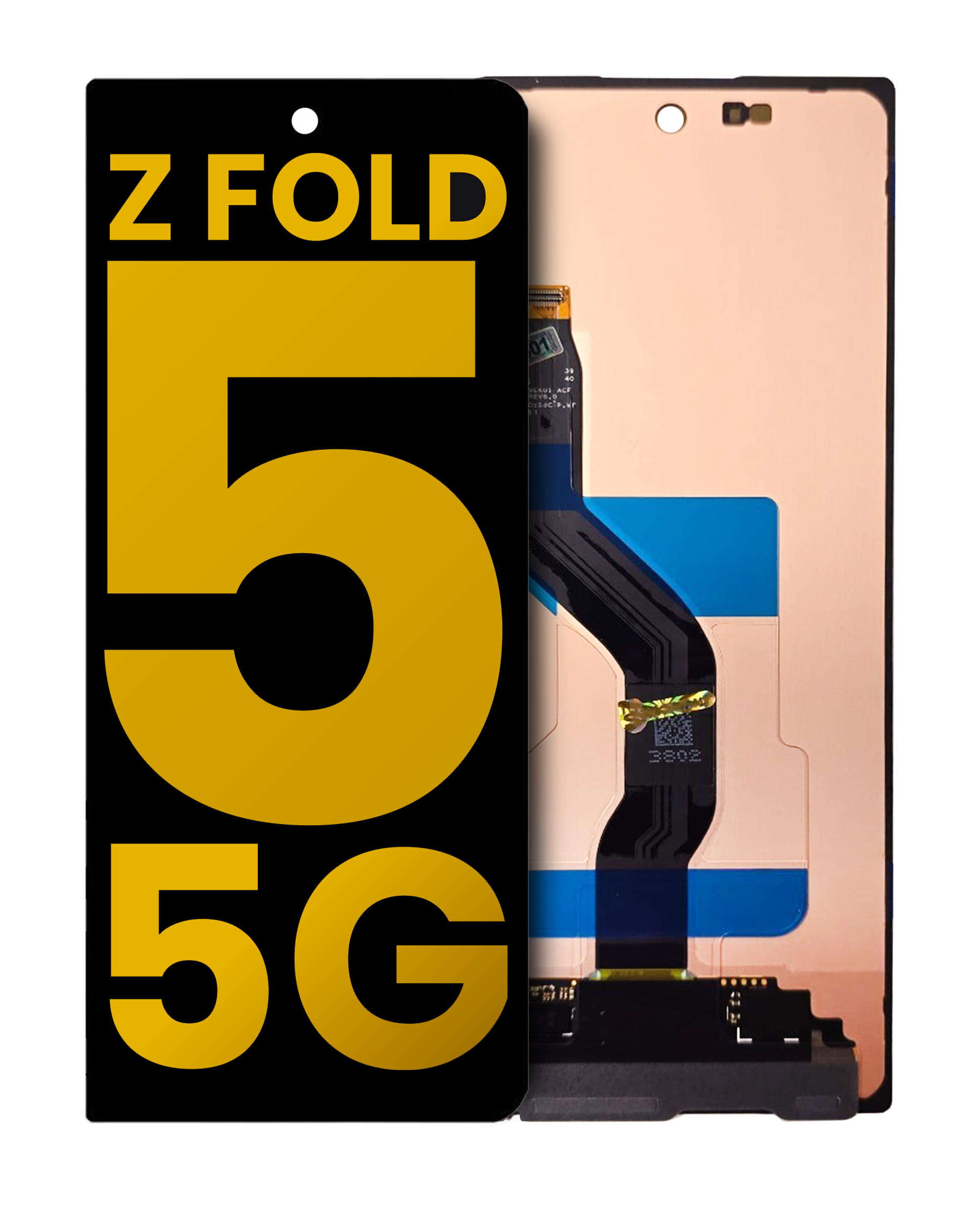 Outer Oled Assembly Compatible For Samsung Galaxy Z Fold 5 5G (Refurbished) (All Colors)