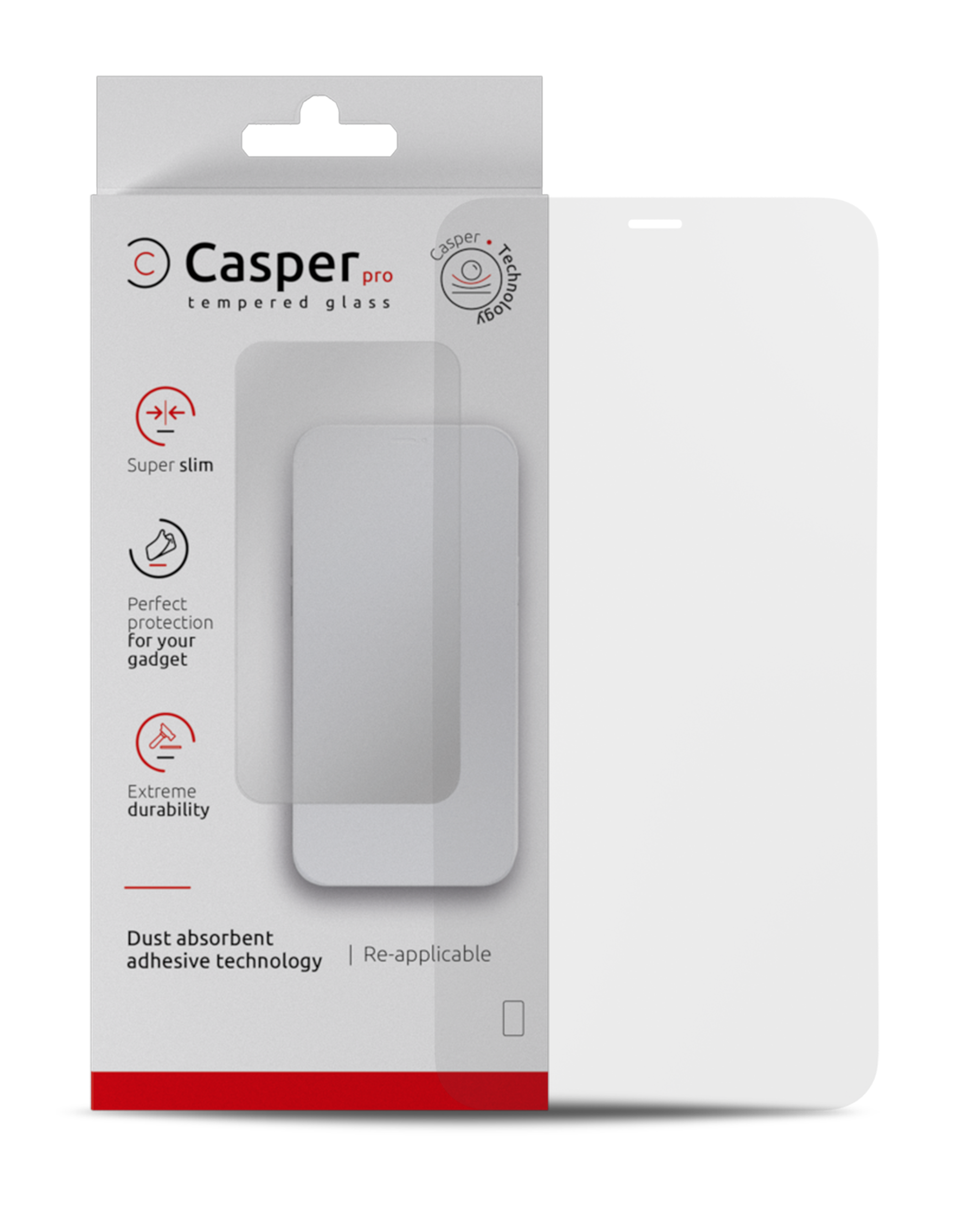 Casper Pro Screen Protector Compatible For Iphone Xs Max / 11 Pro Max (Retail Pack) (Matte)