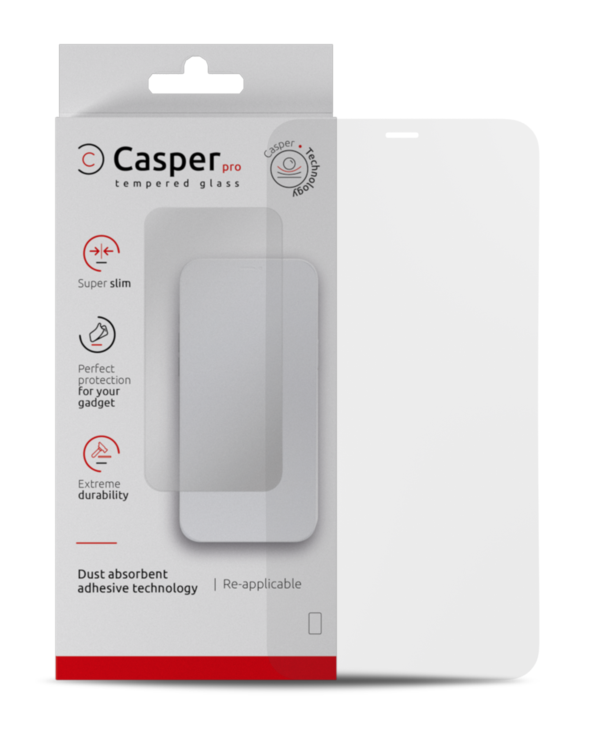 Casper Pro Screen Protector Compatible For Iphone Xr / 11 (Retail Pack) (Matte)