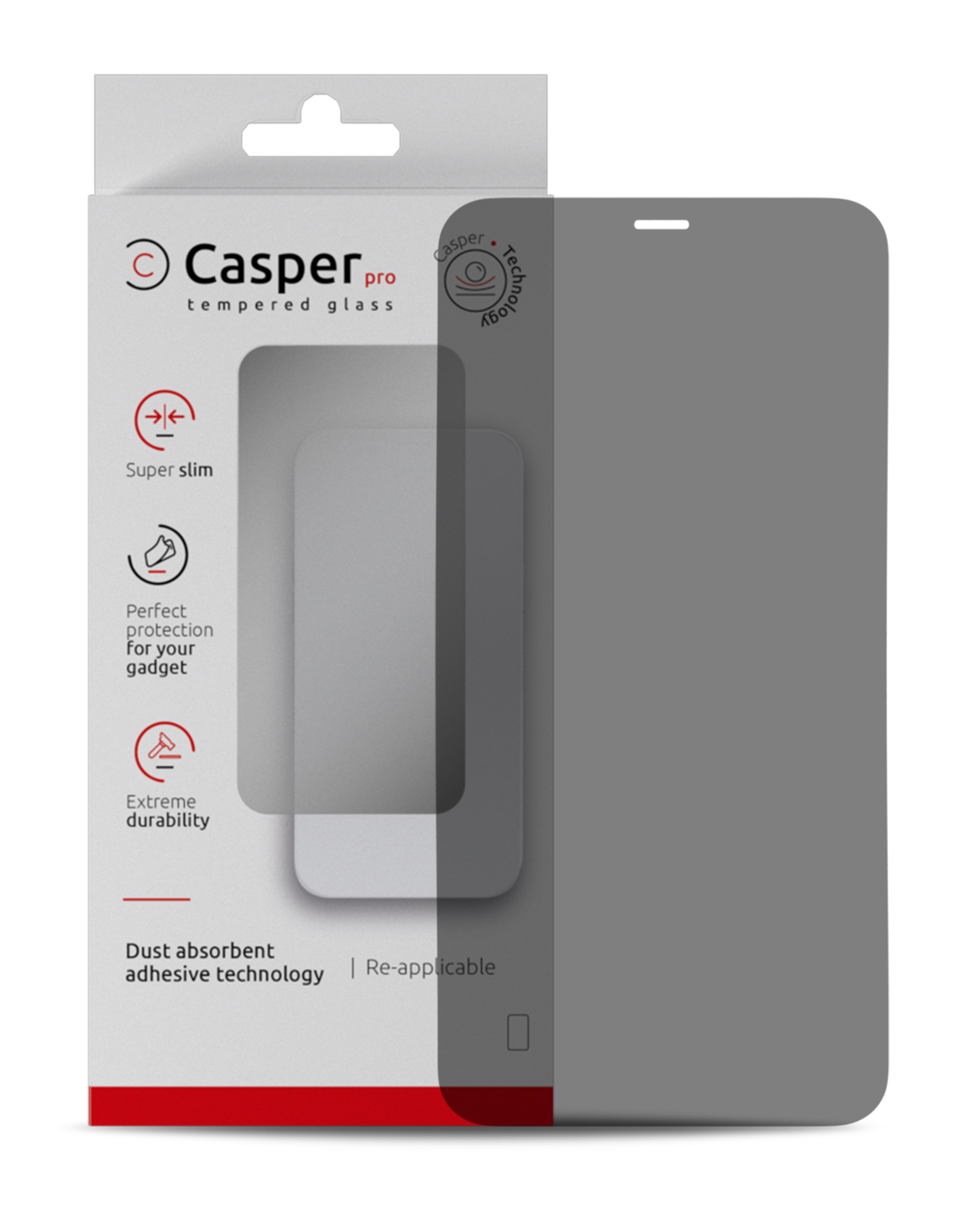 Casper Pro Screen Protector Compatible For Iphone Xr / 11 (Retail Pack) (Privacy)