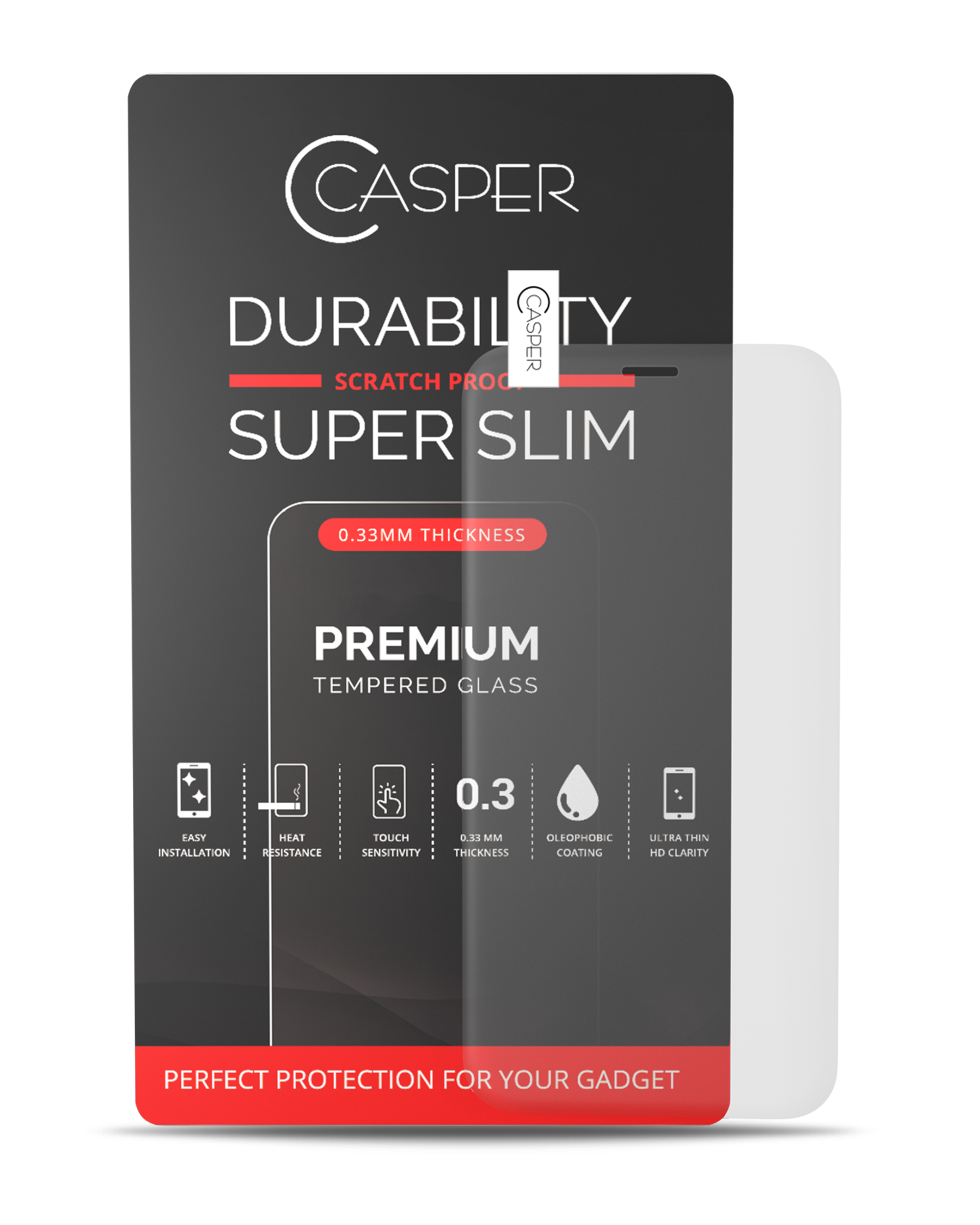 Casper Screen Protector Compatible For Iphone 13 Mini (Retail Pack) (Matte)