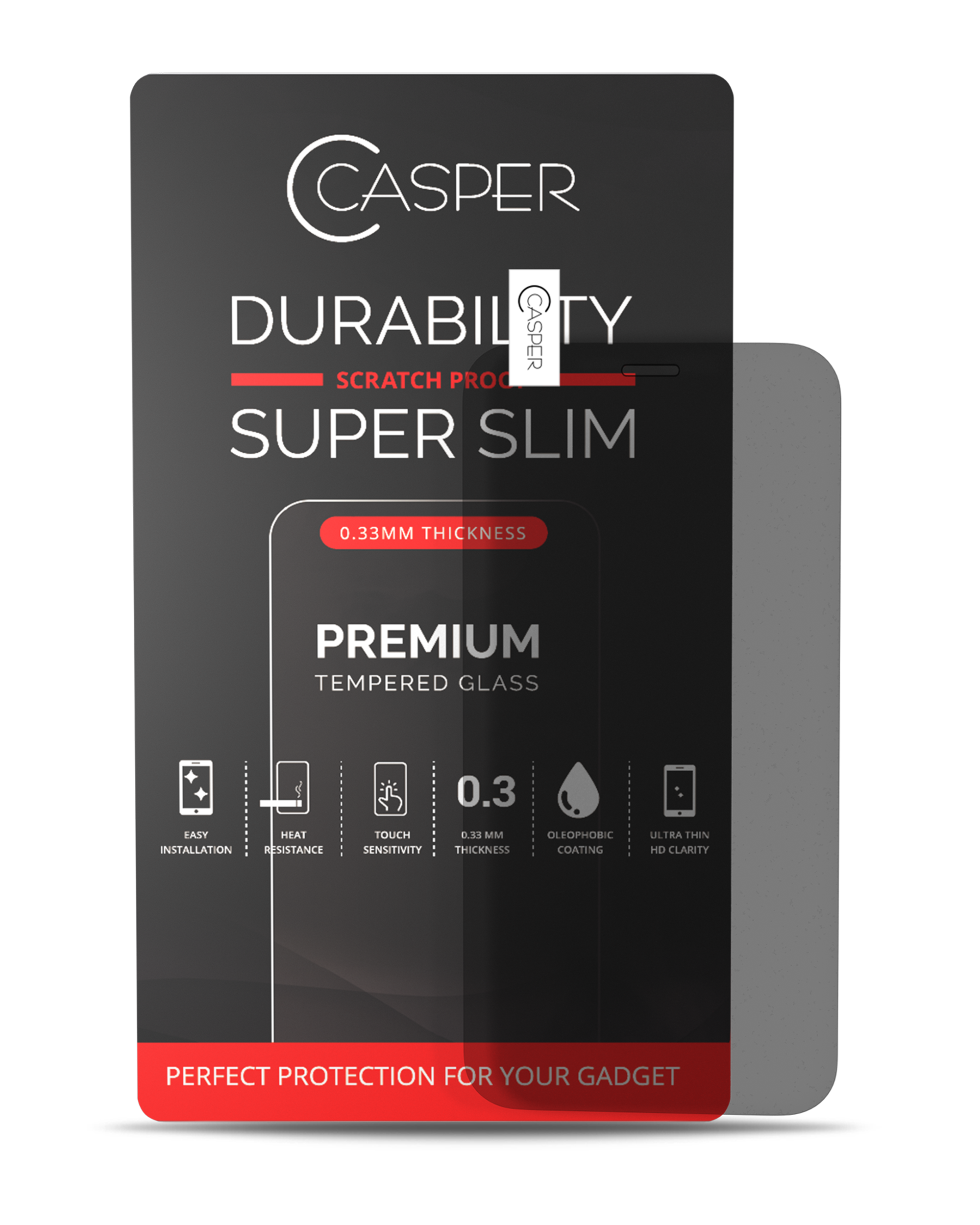 Casper Screen Protector Compatible For Iphone 12 Mini (Retail Pack) (Privacy)