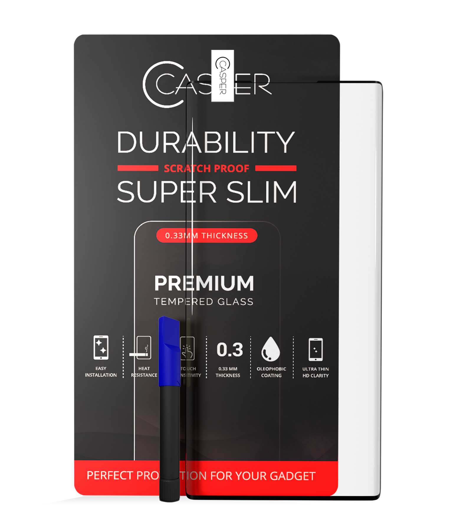 Casper Uv Screen Protector With Glue Compatible For Samsung Galaxy Note 20 Ultra (Case Friendly) (Retail Pack)