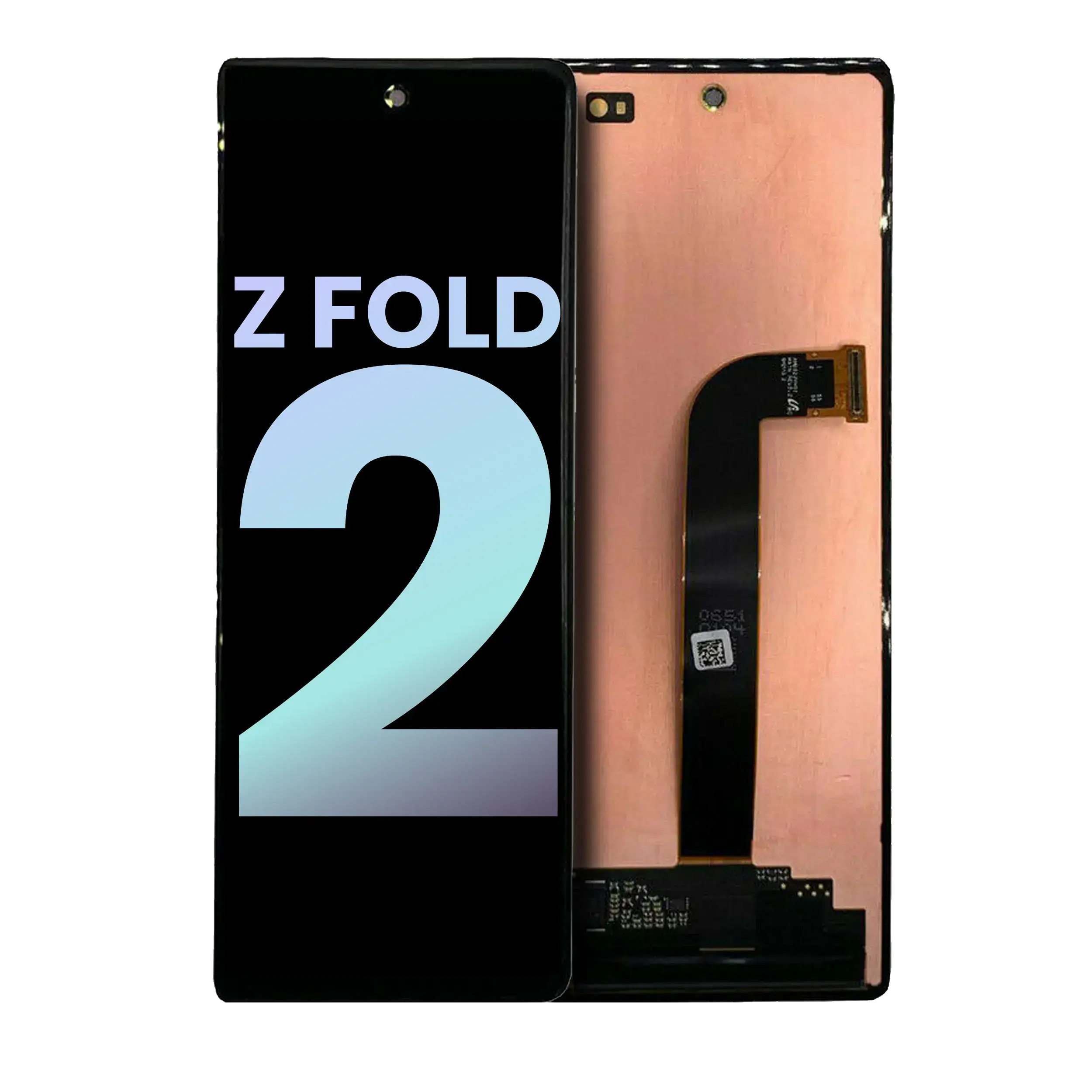 Outer Oled Assembly Compatible For Samsung Galaxy Z Fold 2 5G (Service Pack) (All Colors)