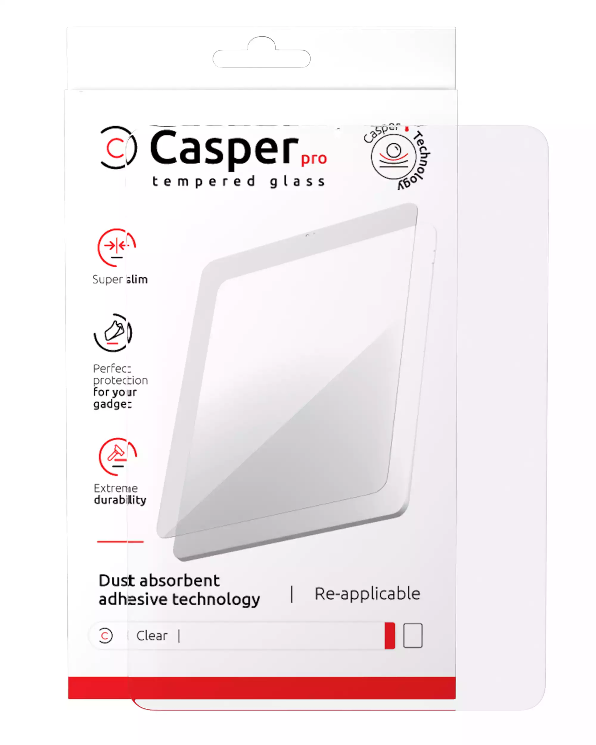 Casper Pro Screen Protector Compatible For Ipad Mini 1 / Ipad Mini 2 / Ipad Mini 3 (Retail Pack) (Matte)