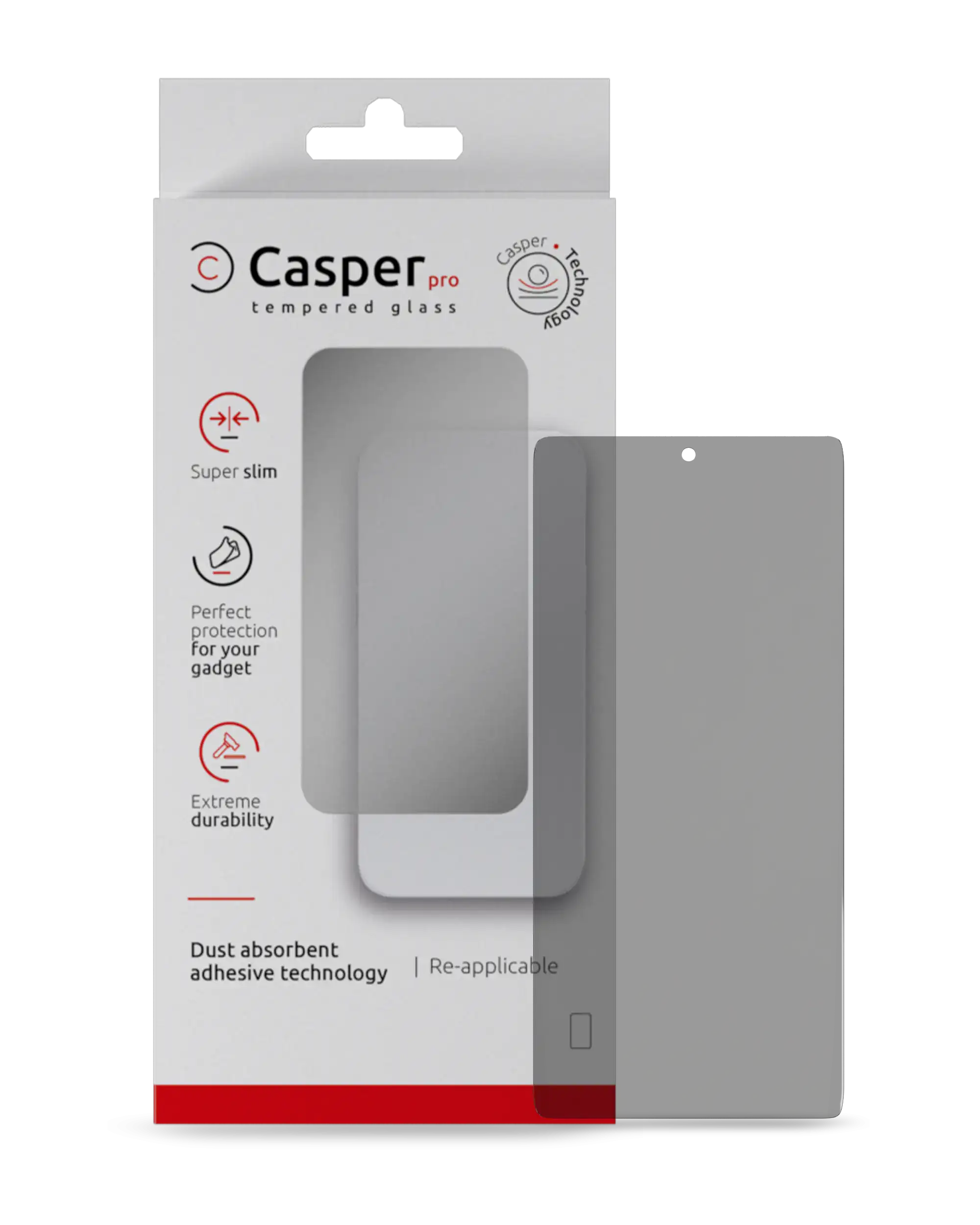 Casper Pro Screen Protector Compatible For Samsung Galaxy S25 Ultra (Retail Pack) (Privacy)