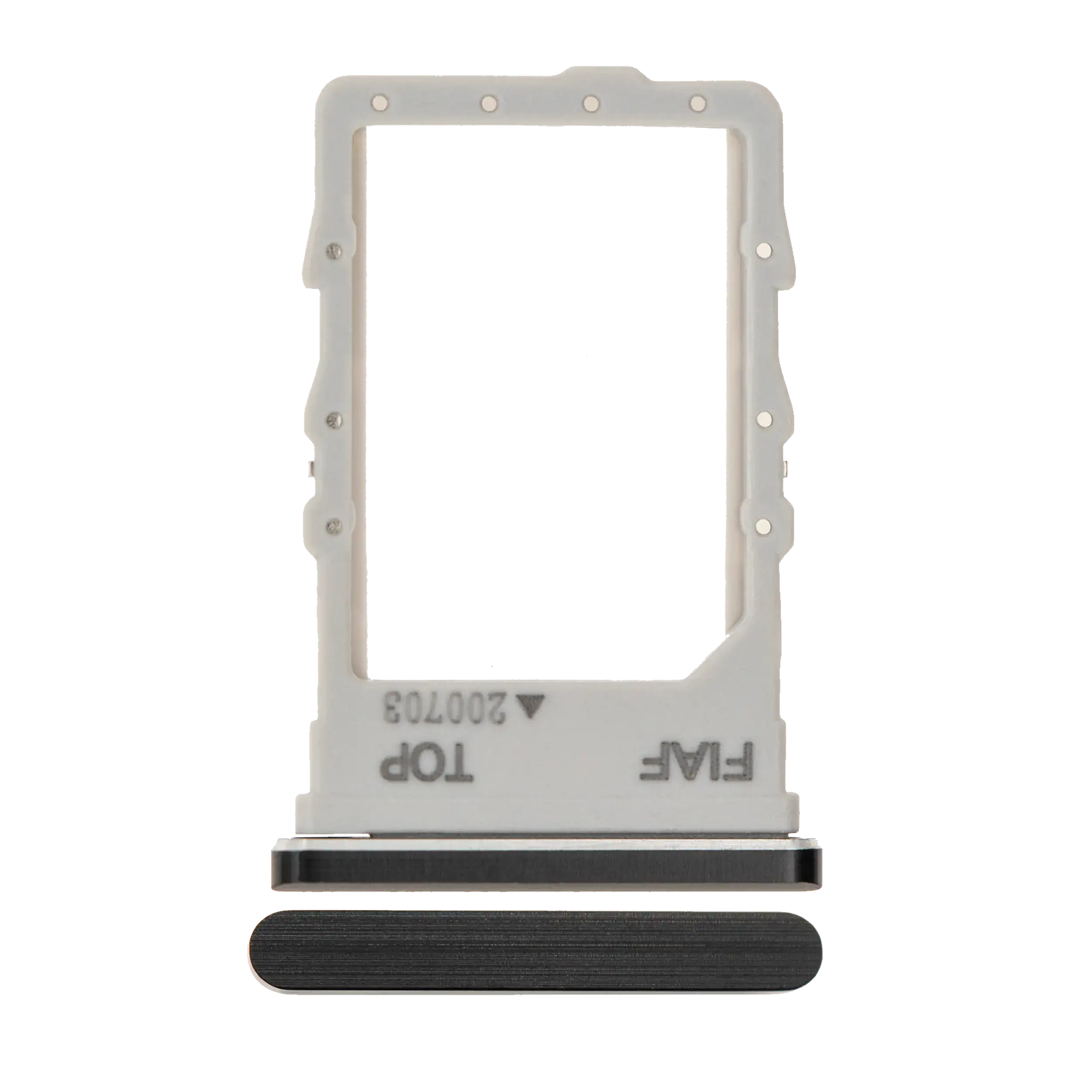 Sim Card Tray Compatible For Samsung Galaxy Z Fold 2 5G (Mystic Black)