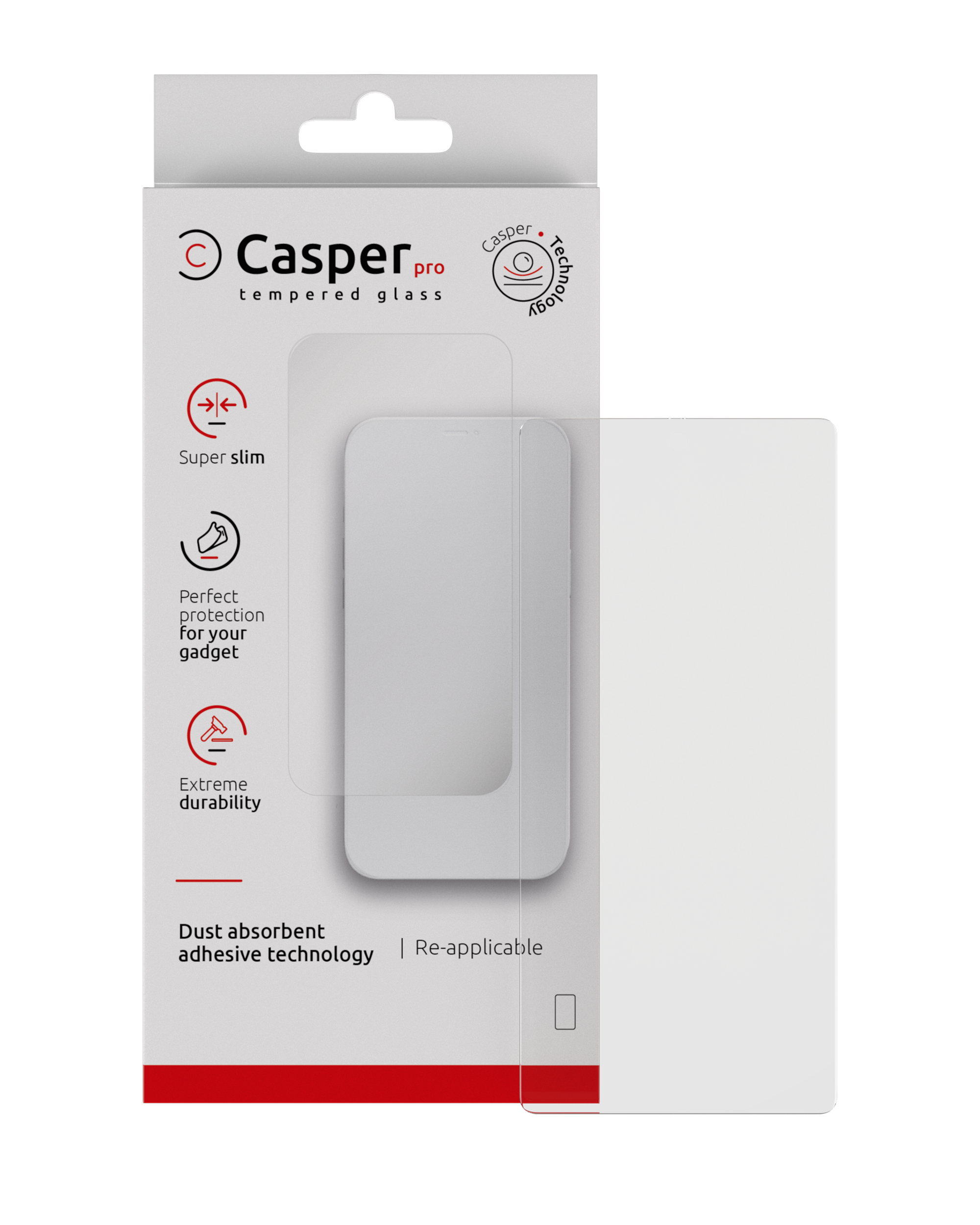 Casper Pro Screen Protector Compatible For Samsung Galaxy S24 Ultra 5G (Case Friendly) (Retail Pack)