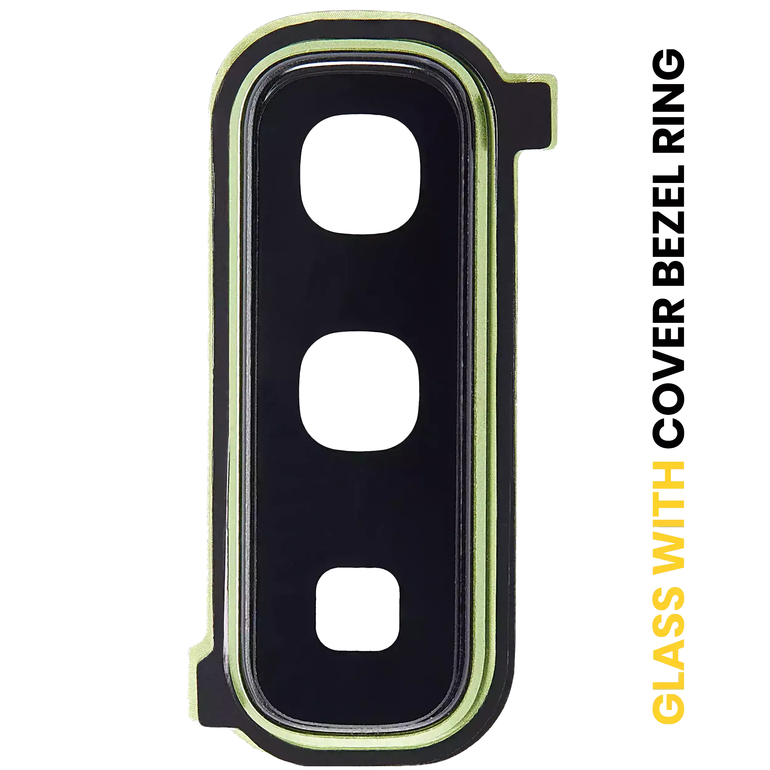 Back Camera Lens With Cover Bezel Ring Compatible For Samsung Galaxy Fold 4G (F900) / Fold 5G (F907) (Martian Green)