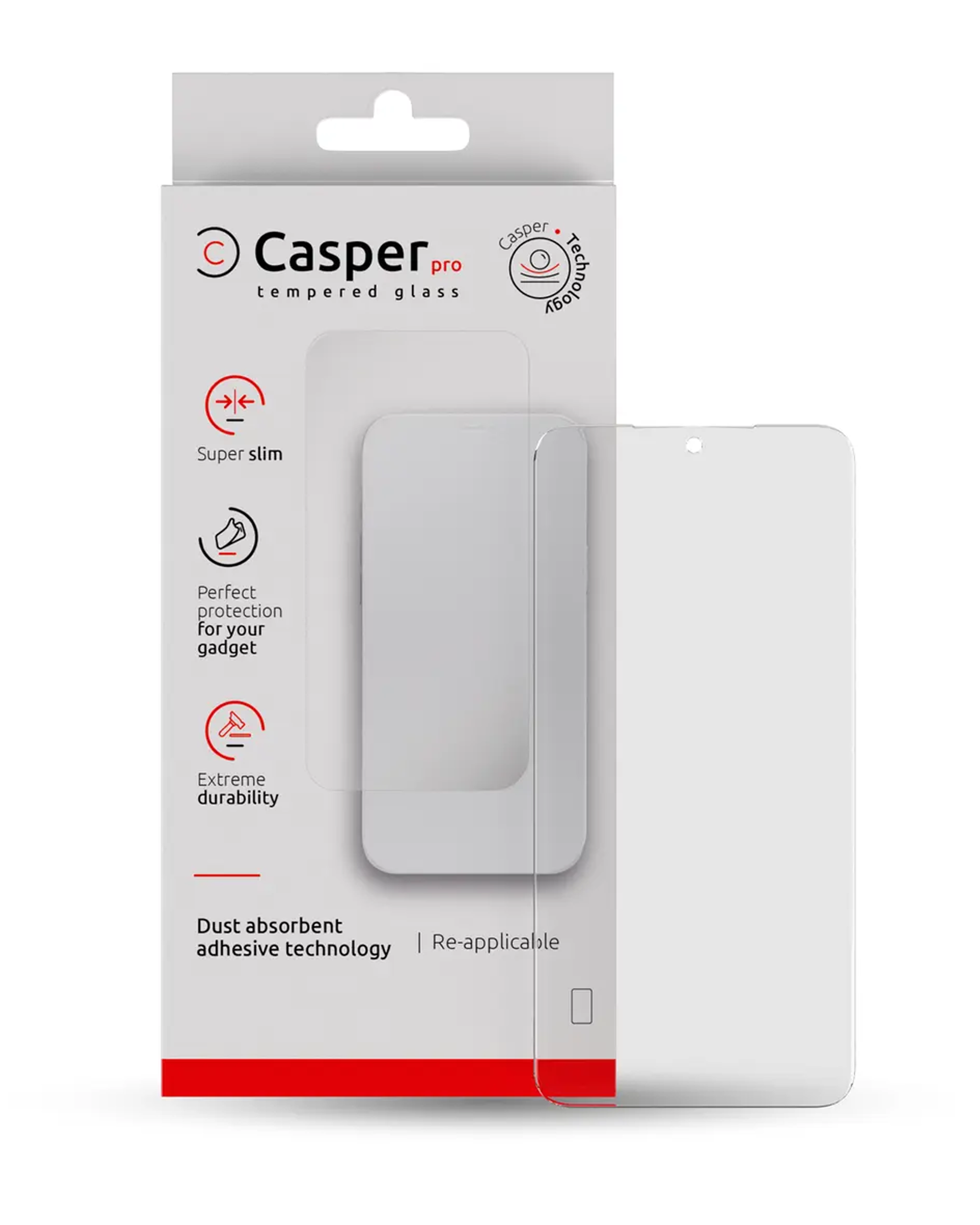 Casper Pro Screen Protector Compatible For Samsung Galaxy S23 Fe 5G (Case Friendly) (Retail Pack)