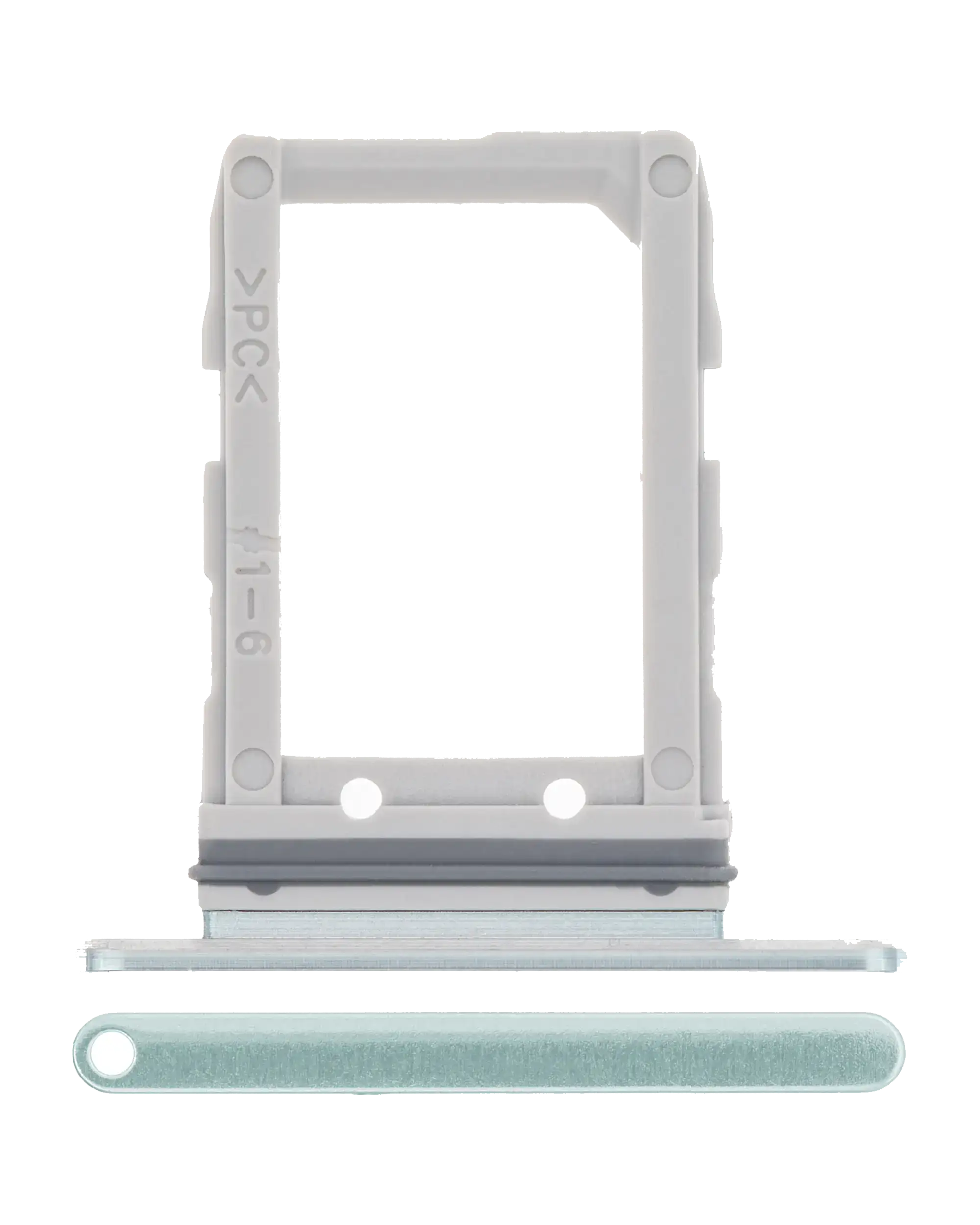 Sim Card Tray Compatible For Samsung Galaxy Fold 4G / 5G (Space Silver)