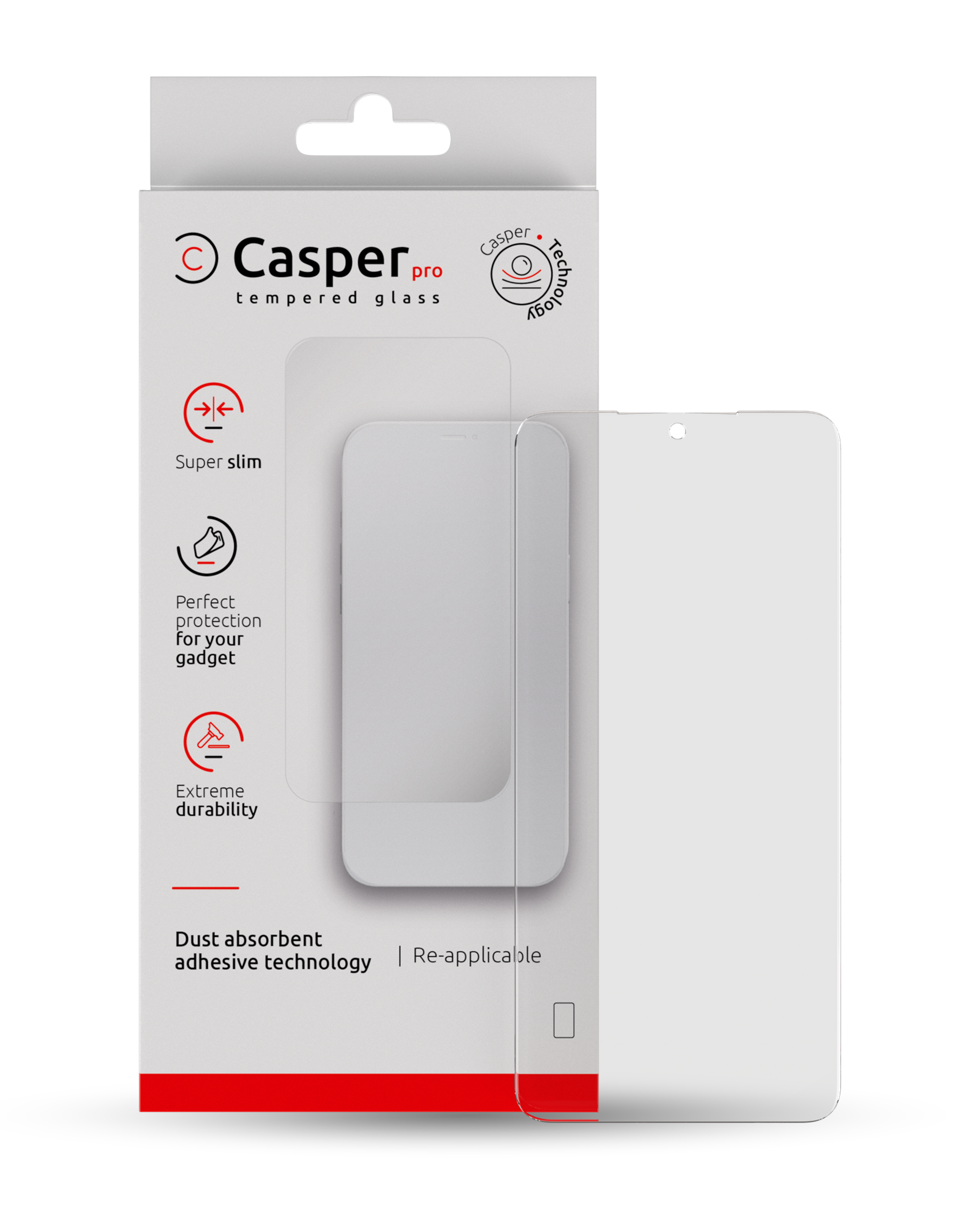 Casper Pro Screen Protector Compatible For Samsung Galaxy S21 Plus (Case Friendly) (Retail Pack)
