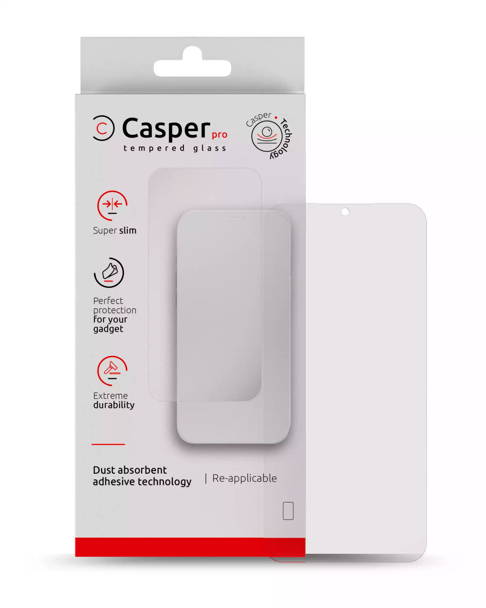 Casper Pro Screen Protector Compatible For Samsung Galaxy F15 (E156 / 2024) (Case Friendly) (Retail Pack)