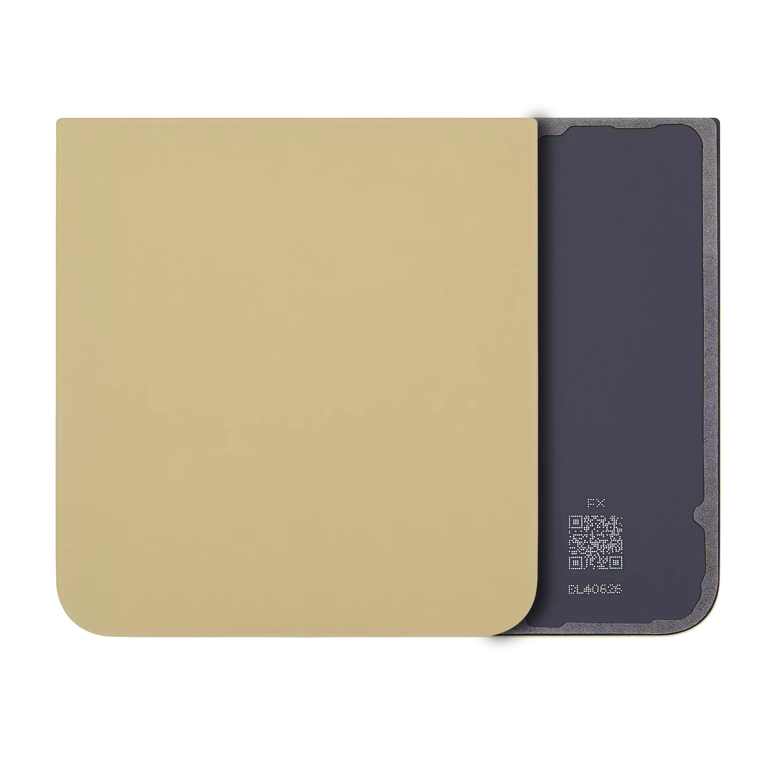 Back Cover Glass Compatible For Samsung Galaxy Z Flip 6 5G (Service Pack) (Yellow)
