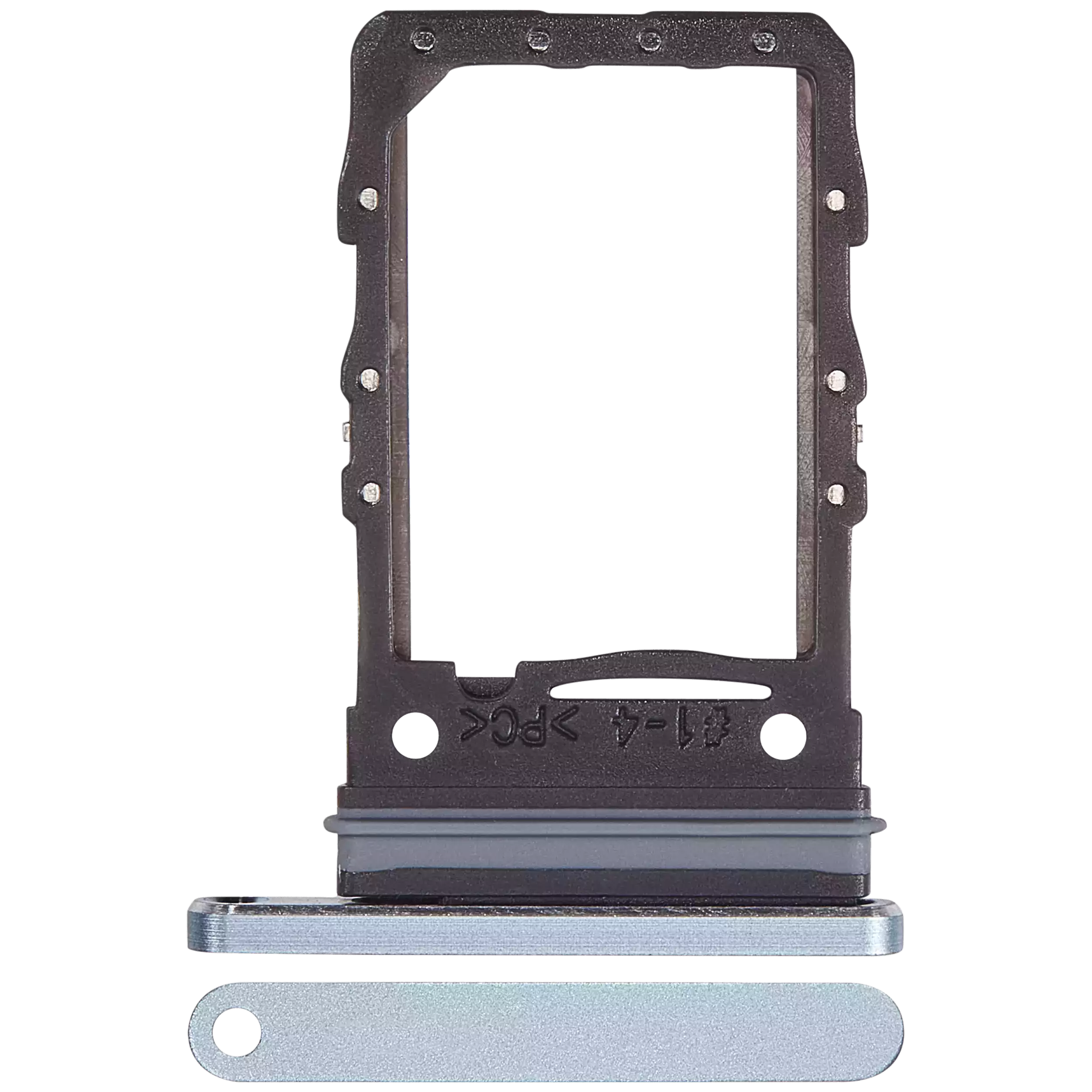 Single Sim Card Tray Compatible For Samsung Galaxy Z Flip 6 (F741) (Premium) (Blue)