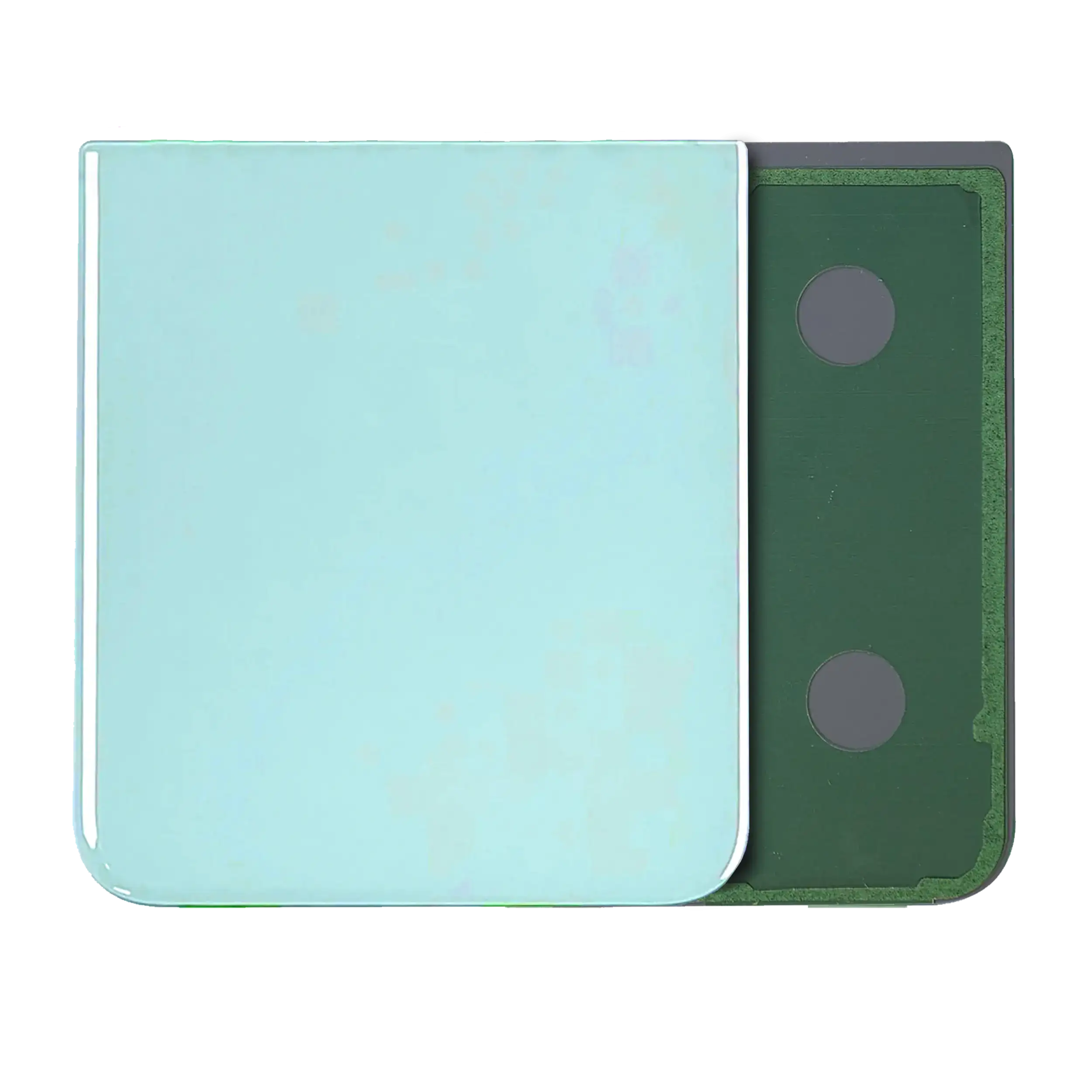 Bottom Back Cover Glass Compatible For Samsung Galaxy Z Flip 5 (Service Pack) (Mint)
