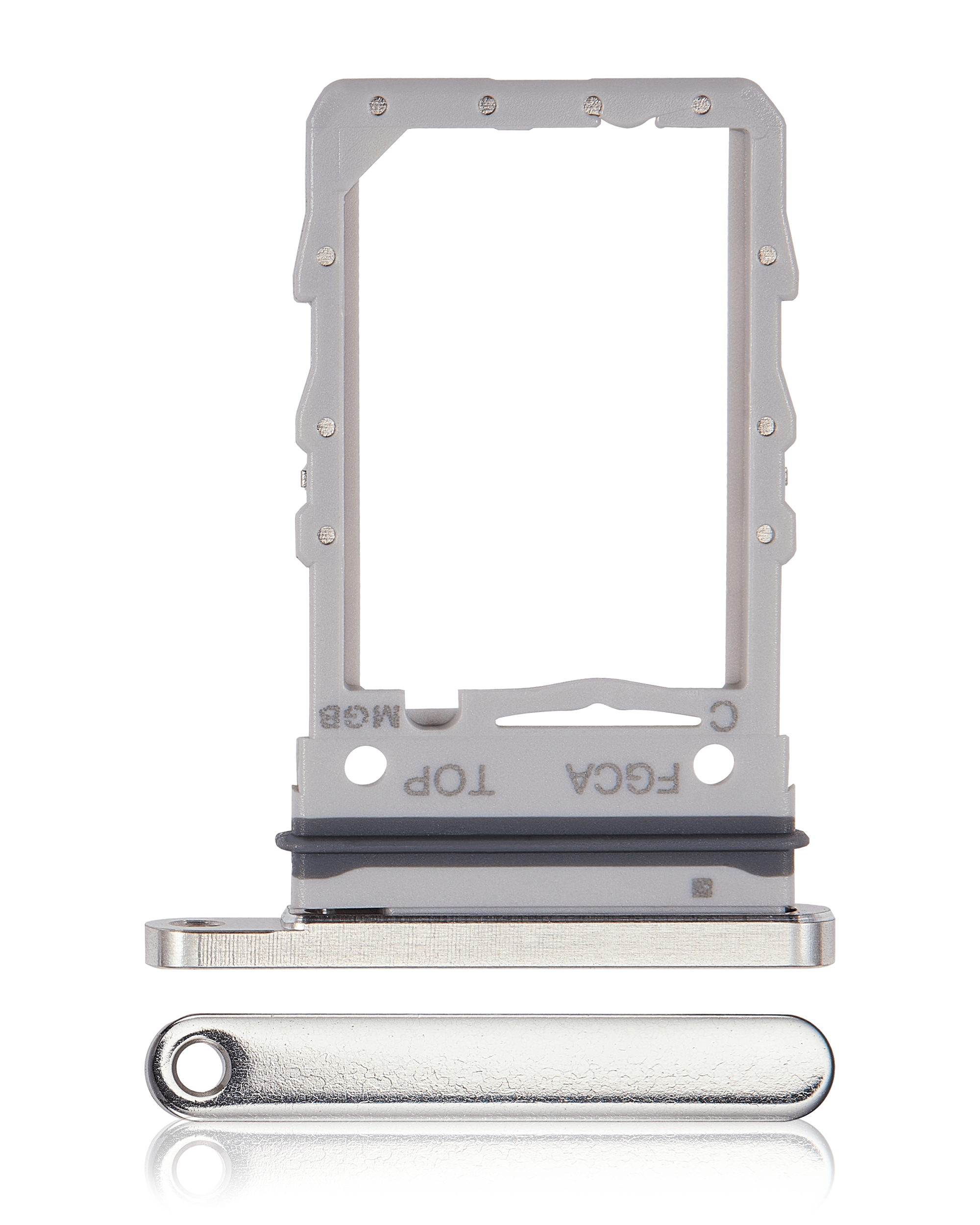 Sim Card Tray Compatible For Samsung Galaxy Z Flip 5 5G (Cream)
